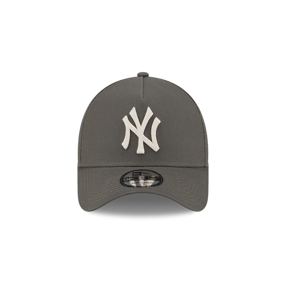 NEW ERA 940 A-FRAME MOSS CANVAS CHAINSTITCH - NY YANKEES