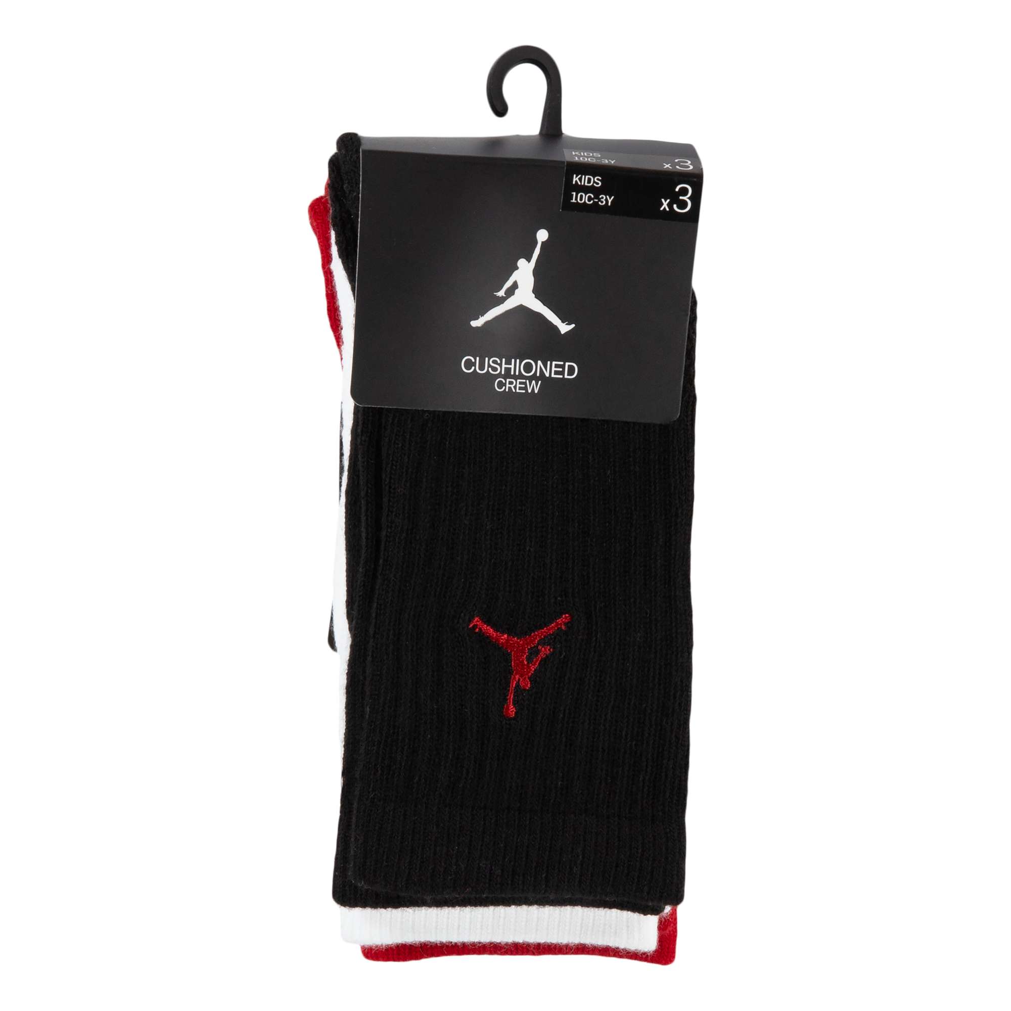JORDAN JUMPMAN CREW SOCKS (3 PACK) - YOUTH