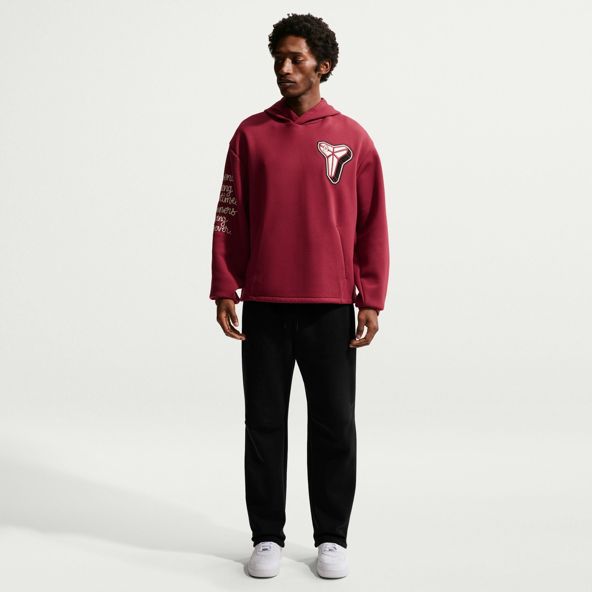 NIKE MENS KOBE DRI-FIT FLEECE PULLOVER HOODIE