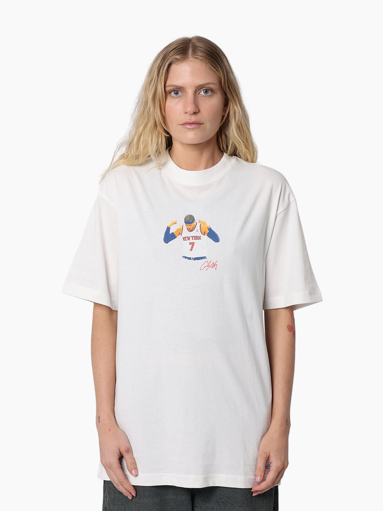 MITCHELL & NESS NBA CAREER TEE KNICKS ANTHONY