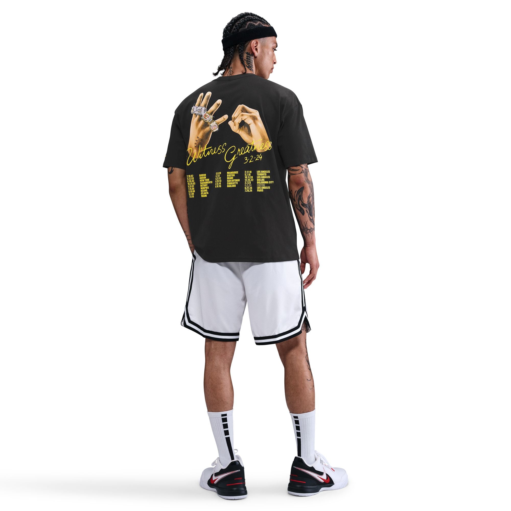 NIKE MENS LEBRON 'UNCHARTED' TEE