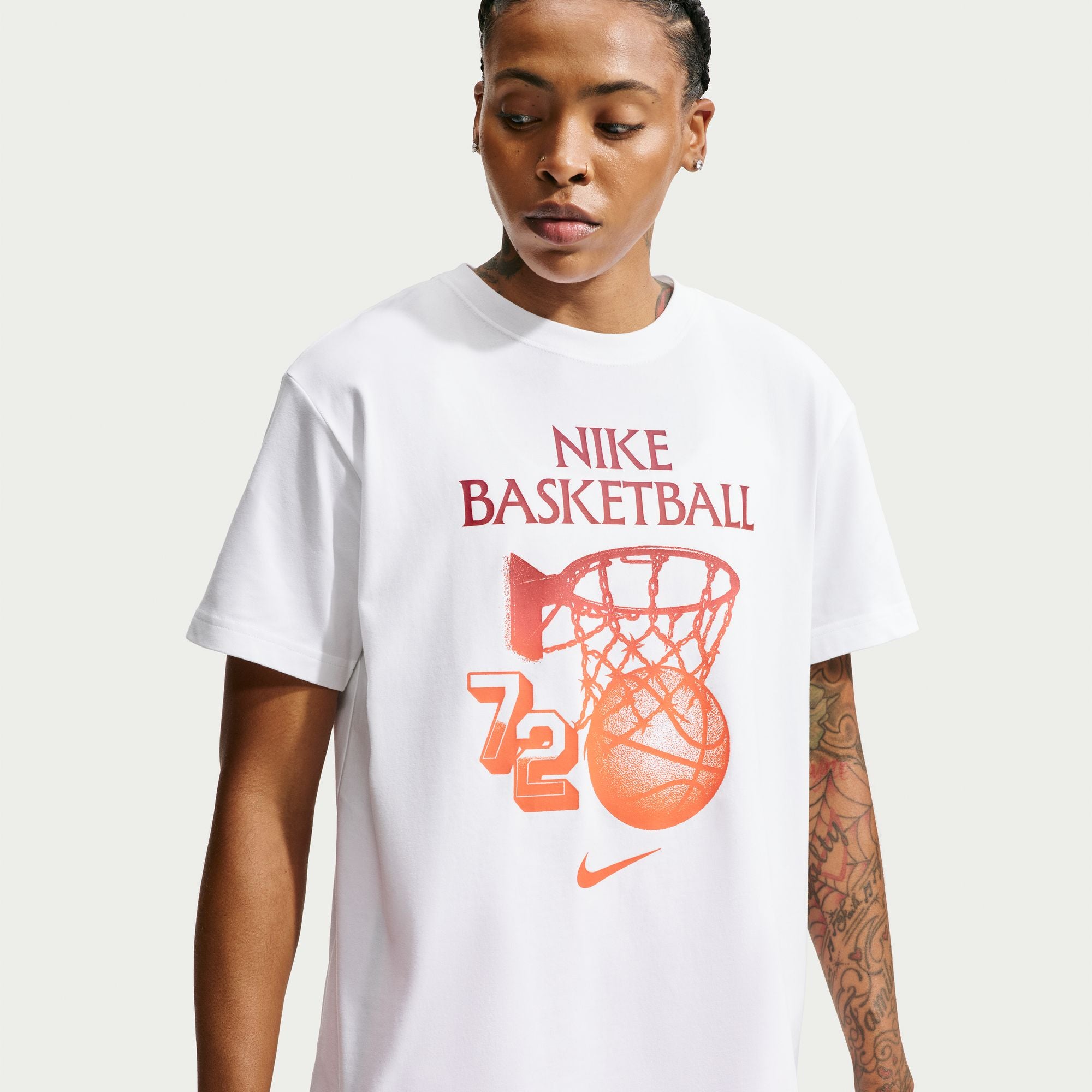 NIKE WOMENS DRI-FIT BASKETBALL TEE