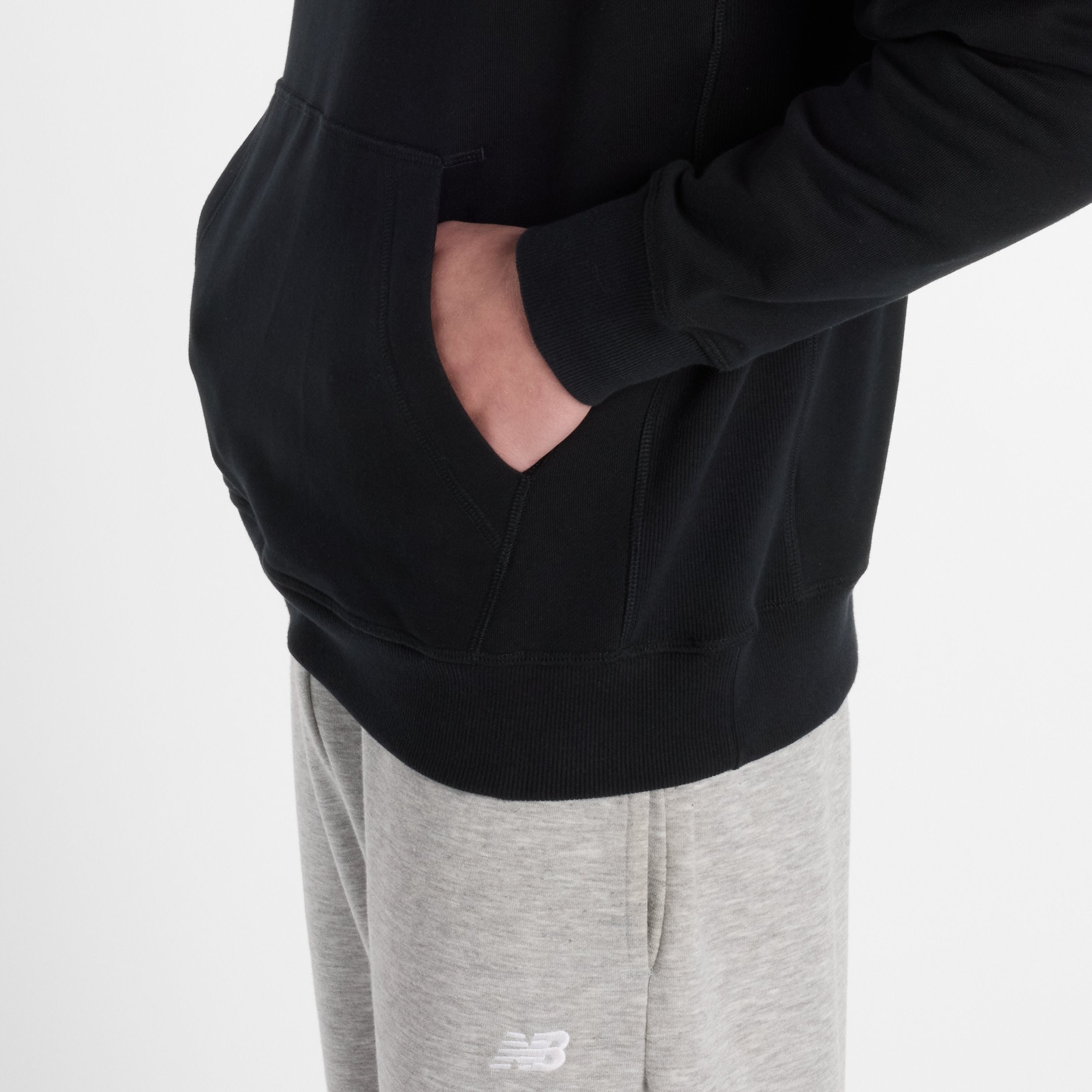 NEW BALANCE ATHLETICS FRENCH TERRY LOGO HOODIE