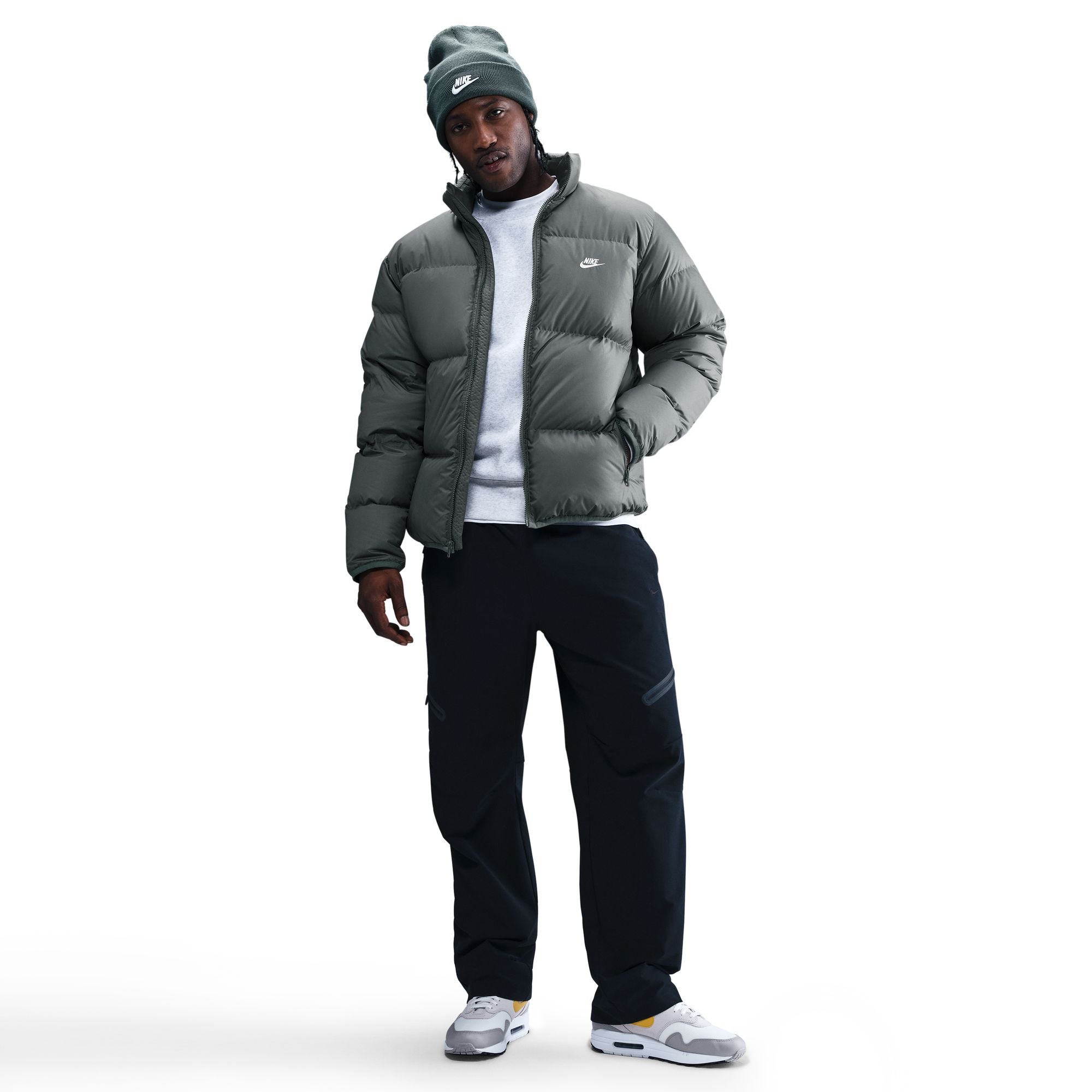 NIKE MENS THERMA-FIT CLUB PUFFER JACKET