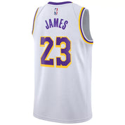 NIKE YOUTH LAKERS ASSOCIATION SWINGMAN JERSEY - LEBRON JAMES