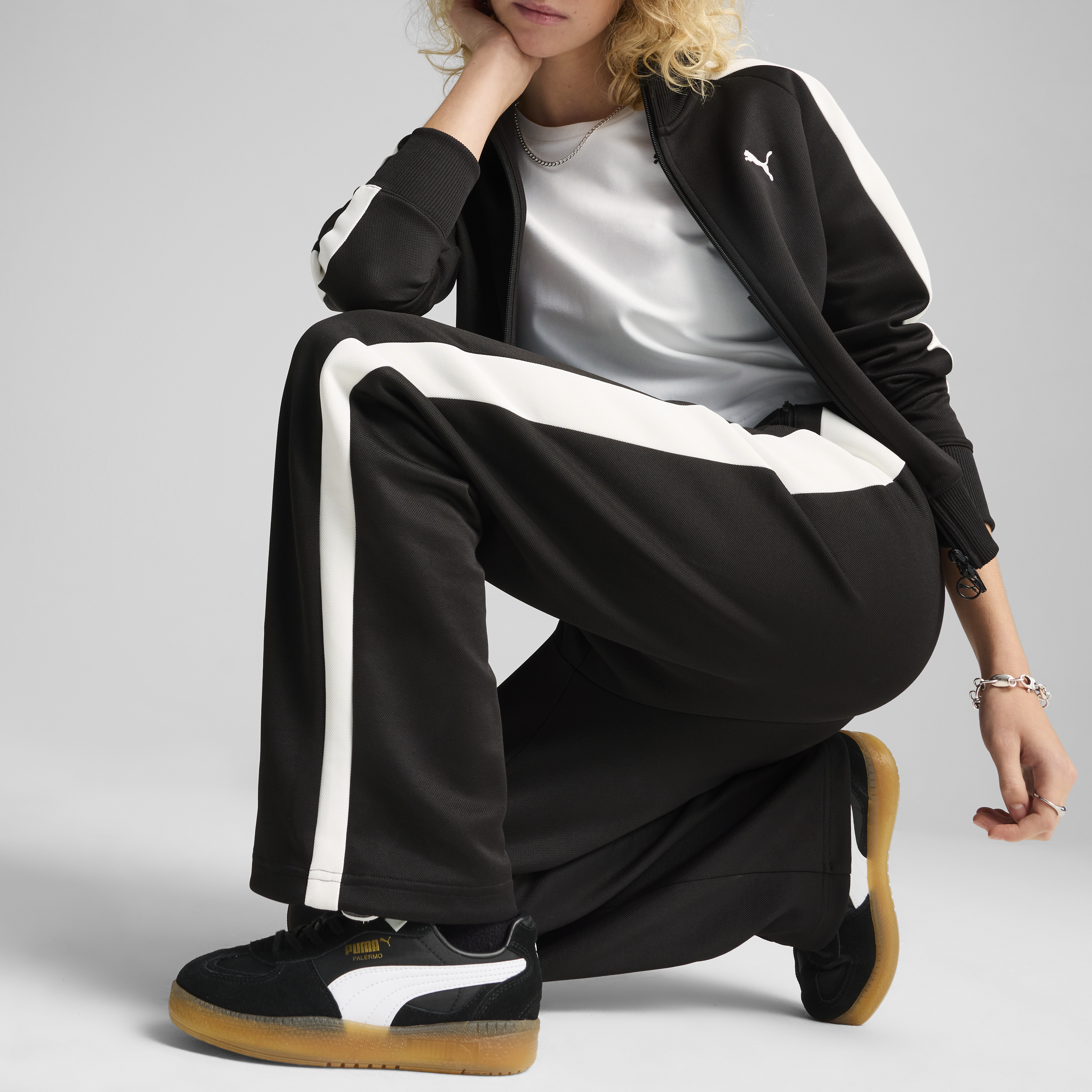 PUMA T7 ALWAYS ON STRAIGHT TRACK PANTS WOMENS