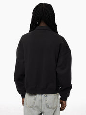 MITCHELL & NESS BOXY 1/4 ZIP CREW KNKS