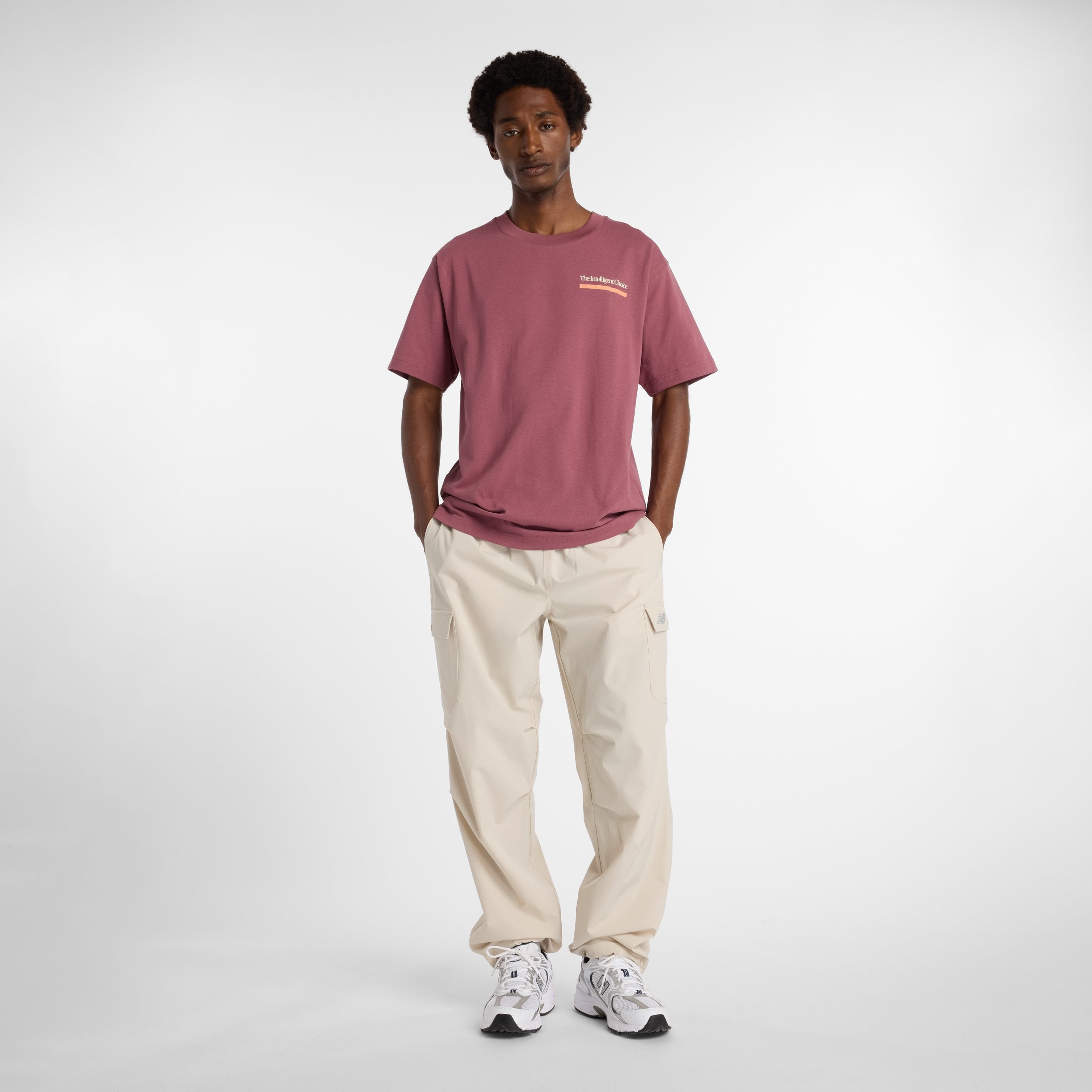NEW BALANCE ATHLETICS INTELLIGENT CHOICE T-SHIRT- WAD