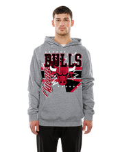 NEW ERA MENS HOODIE CHICAGO BULLS