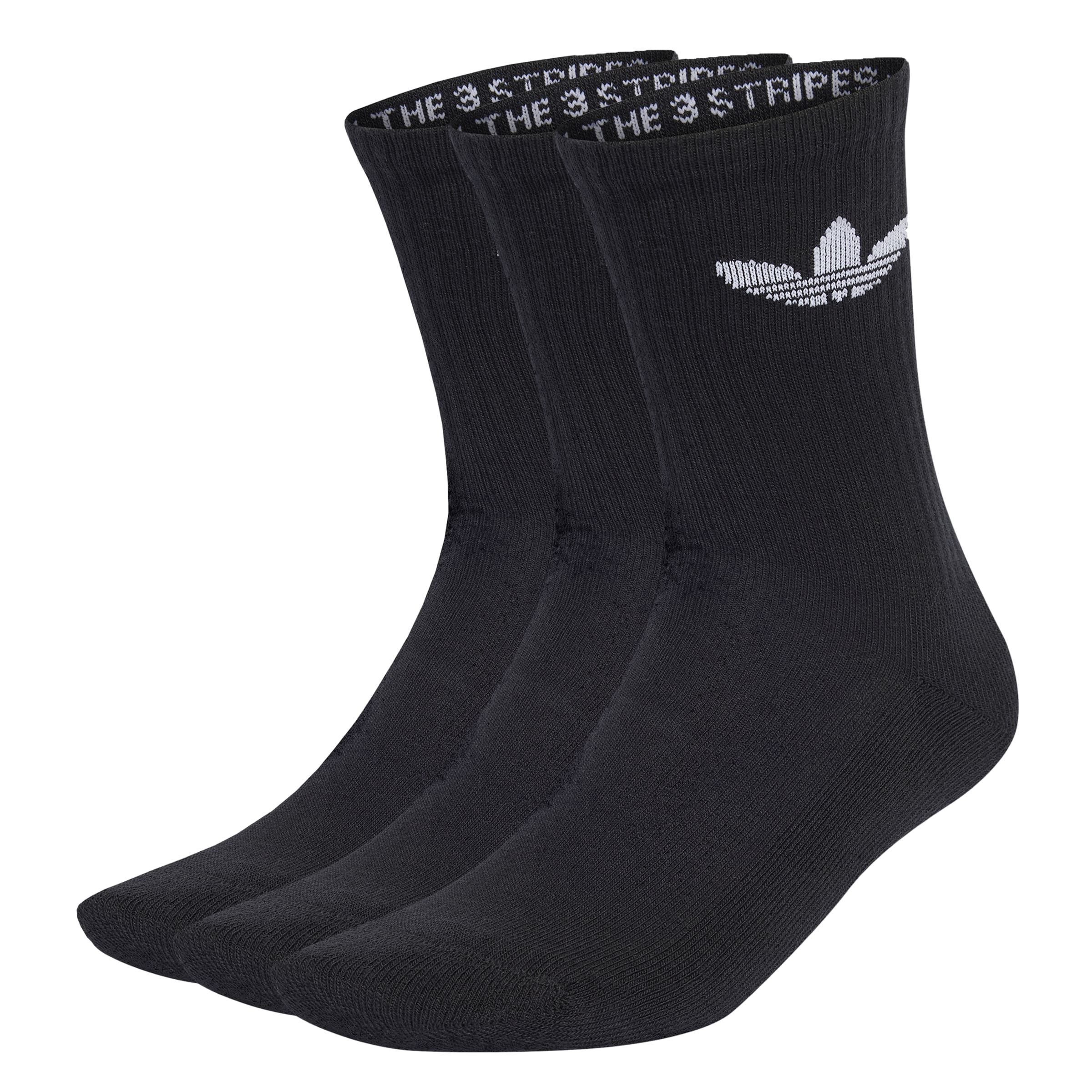 ADIDAS TREFOIL CREW SOCKS - 3 PACK