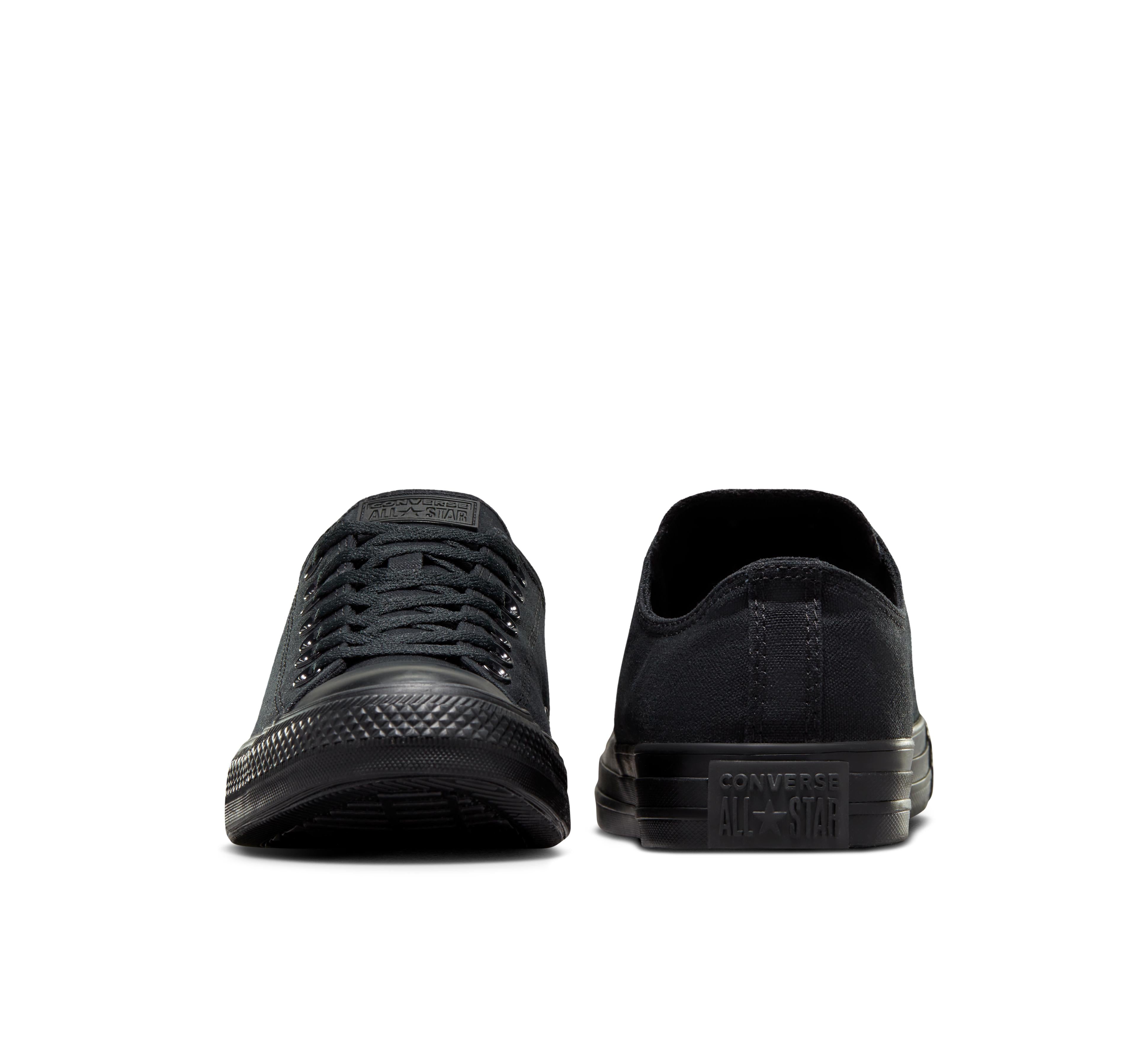 CONVERSE ALL STAR LOW TOP BLACK MONO