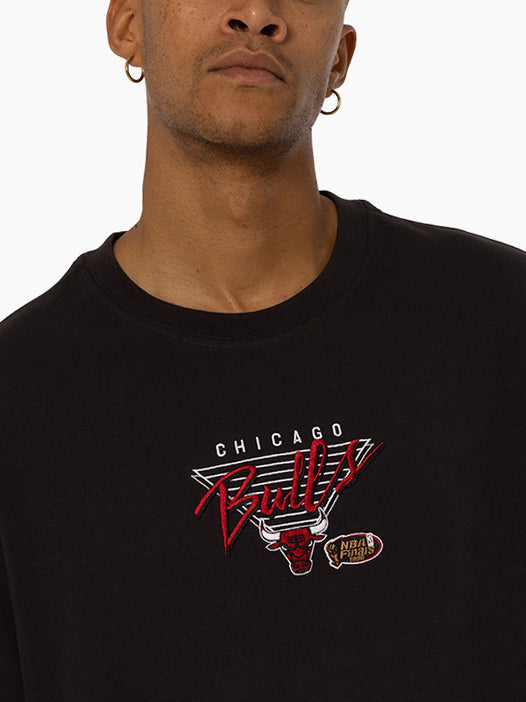 MITCHELL & NESS BULLS BLAZE SCRIPT TEE