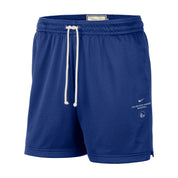 NIKE MENS GOLDEN STATE WARRIORS 5" MESH SHORT