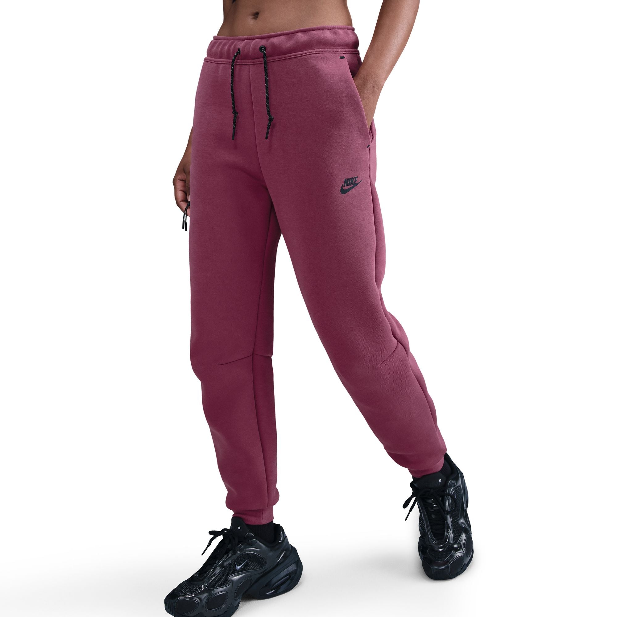 NIKE WOMENS TECH FLEECE MID-RISE JOGGERS