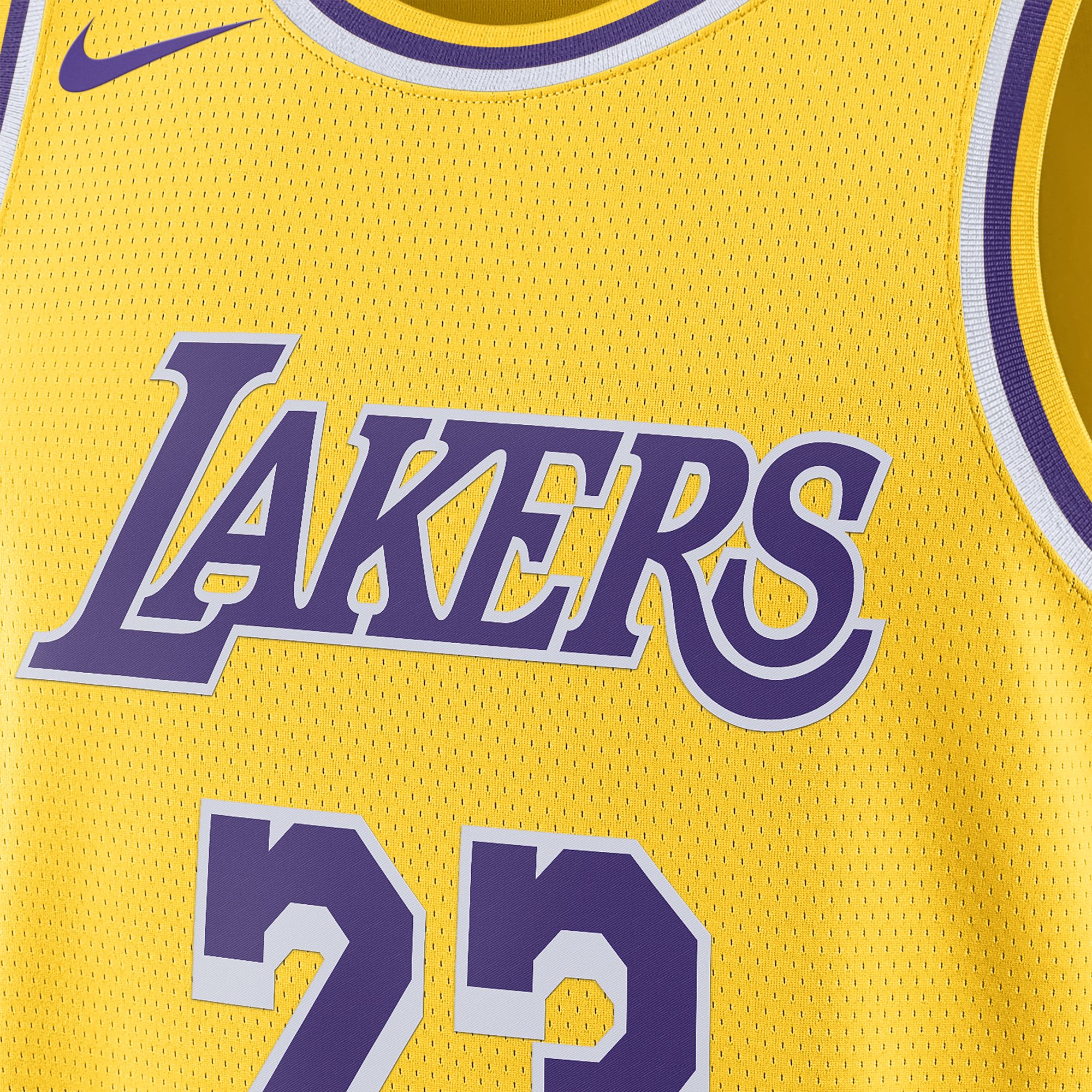 NIKE LOS ANGELES LAKERS SWINGMAN JERSEY ICON 2022