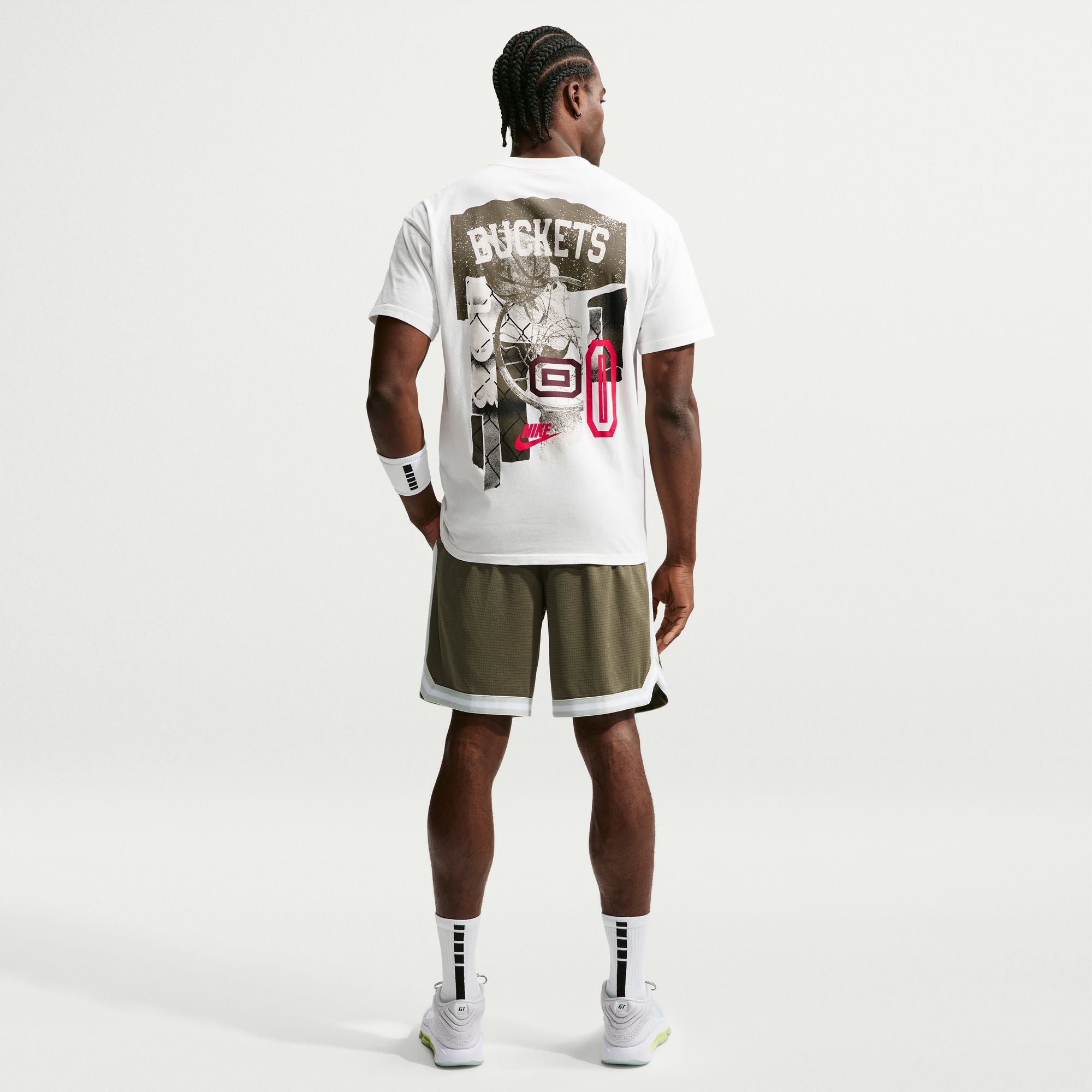 NIKE MENS DRI-FIT DNA 8" SHORT