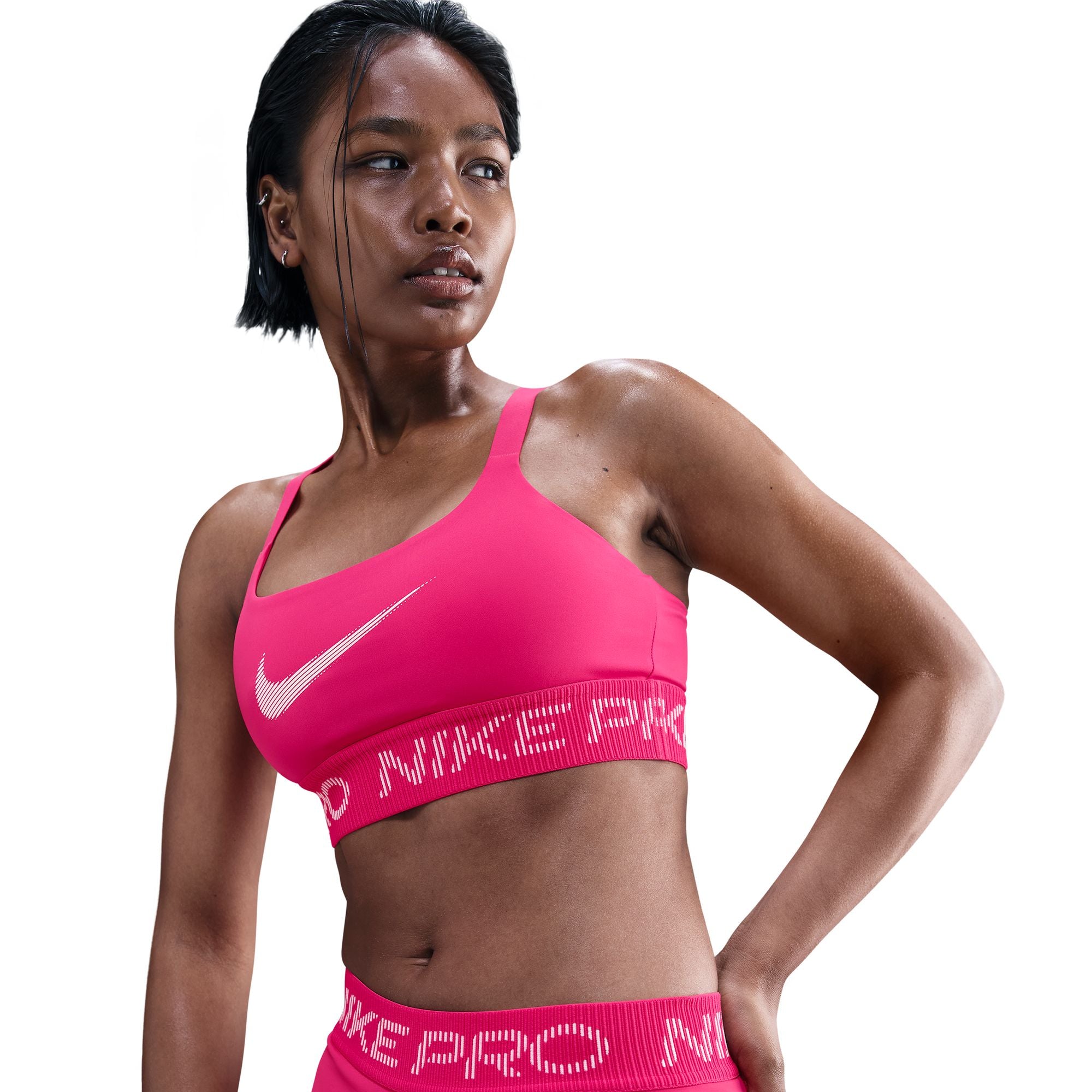 NIKE PRO WOMENS LIGHT SUPPORT SPORTS BRA