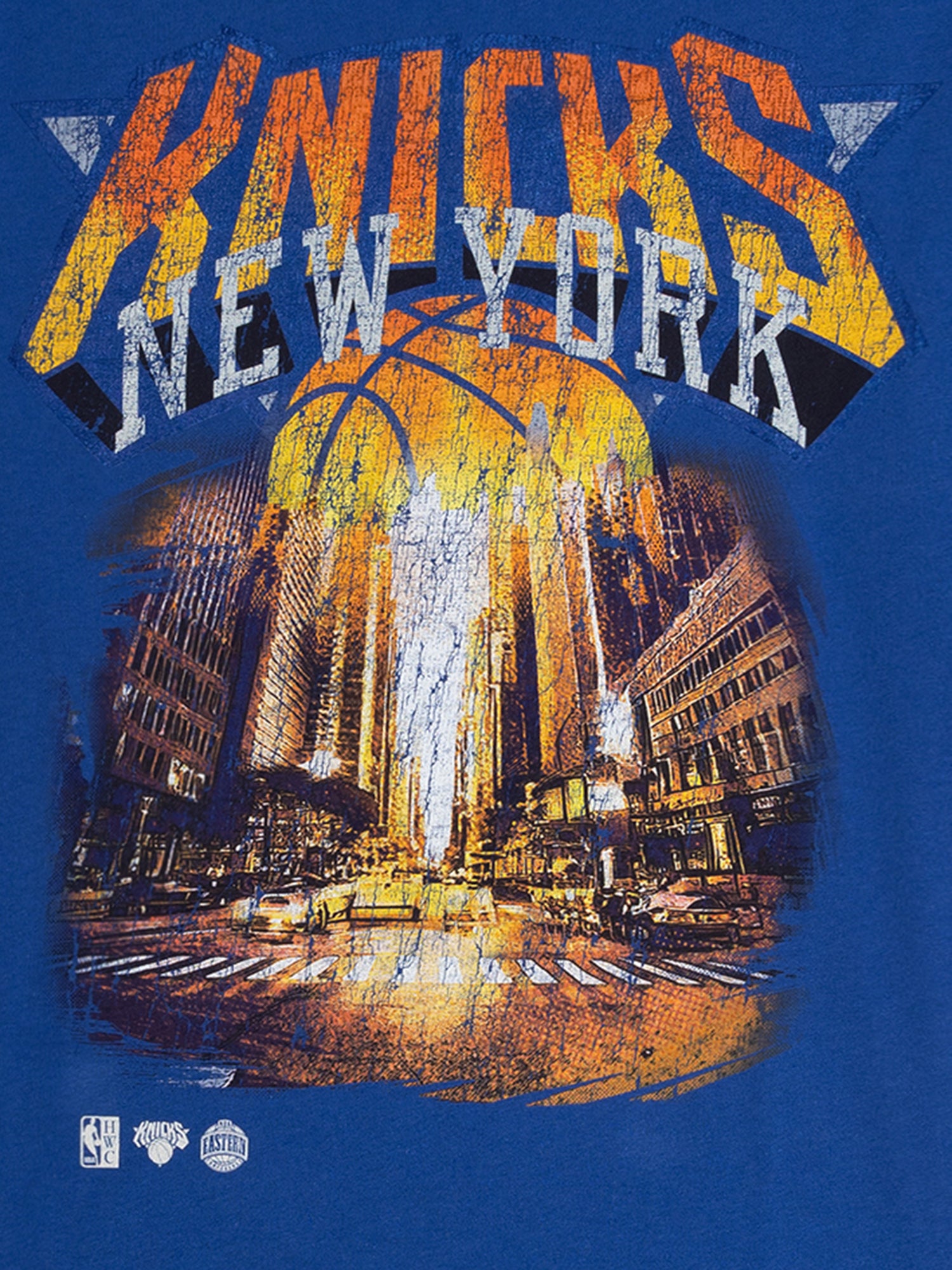 MITCHELL & NESS NY KNICKS 'THE GARDEN' TEE