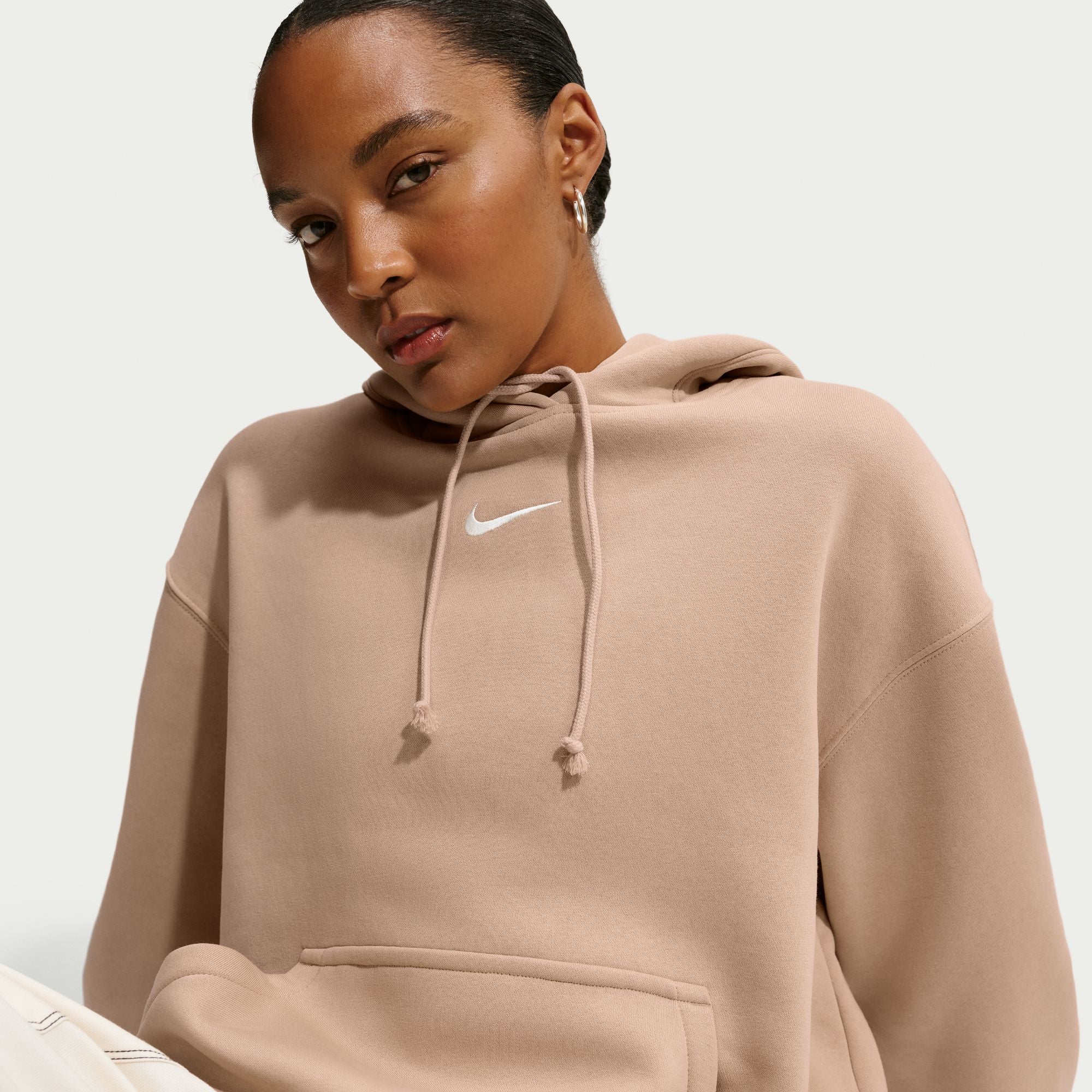 NIKE WOMENS PHOENIX FLEECE OVERSIZED HOODIE