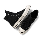 CONVERSE CHUCK 70 LEATHER HIGH TOP BLACK