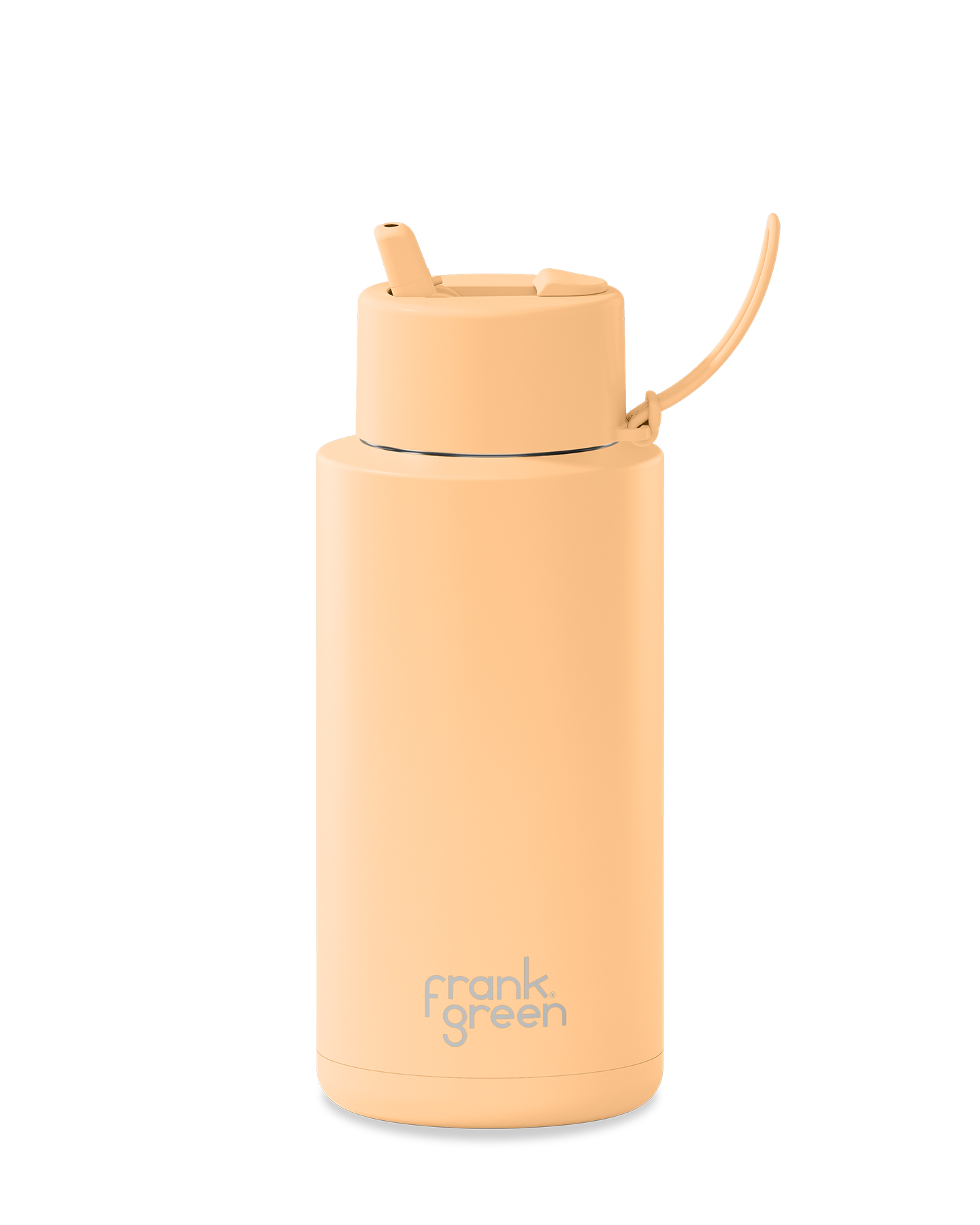 FRANK GREEN 34OZ STAINLESS STEEL/CERAMIC BOTTLE WITH FLIP LID