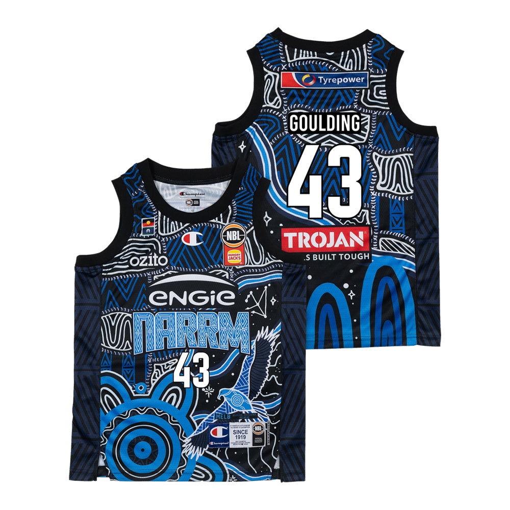 Youth Indigenous Round Neck Jersey-Melbourne United