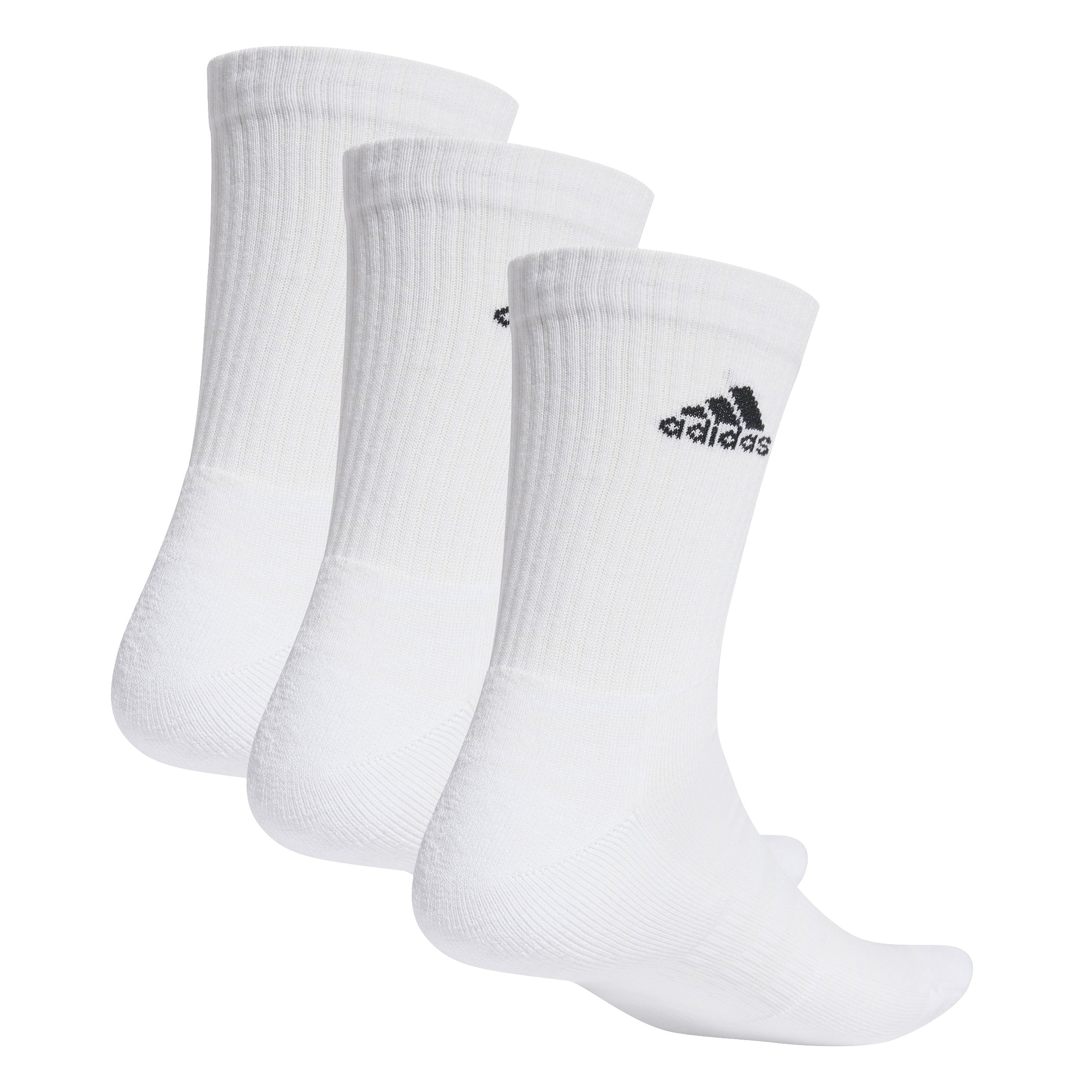 ADIDAS CUSHIONED CREW SOCKS - 3 PACK