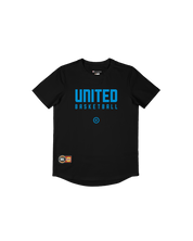MELBOURNE UNITED YOUTH T-SHIRT-BLACK