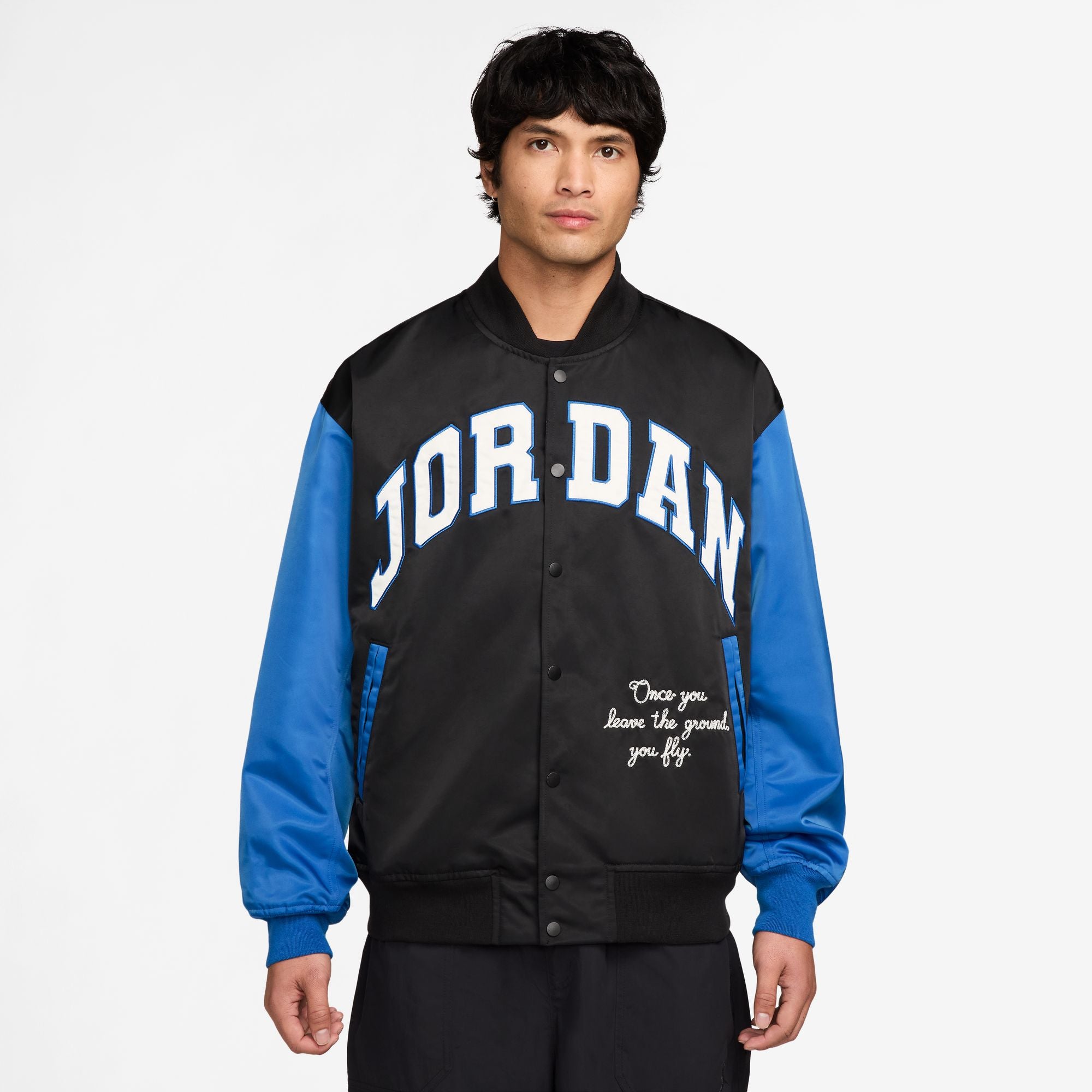 JORDAN M BRK CLGTE VRSTY JKT