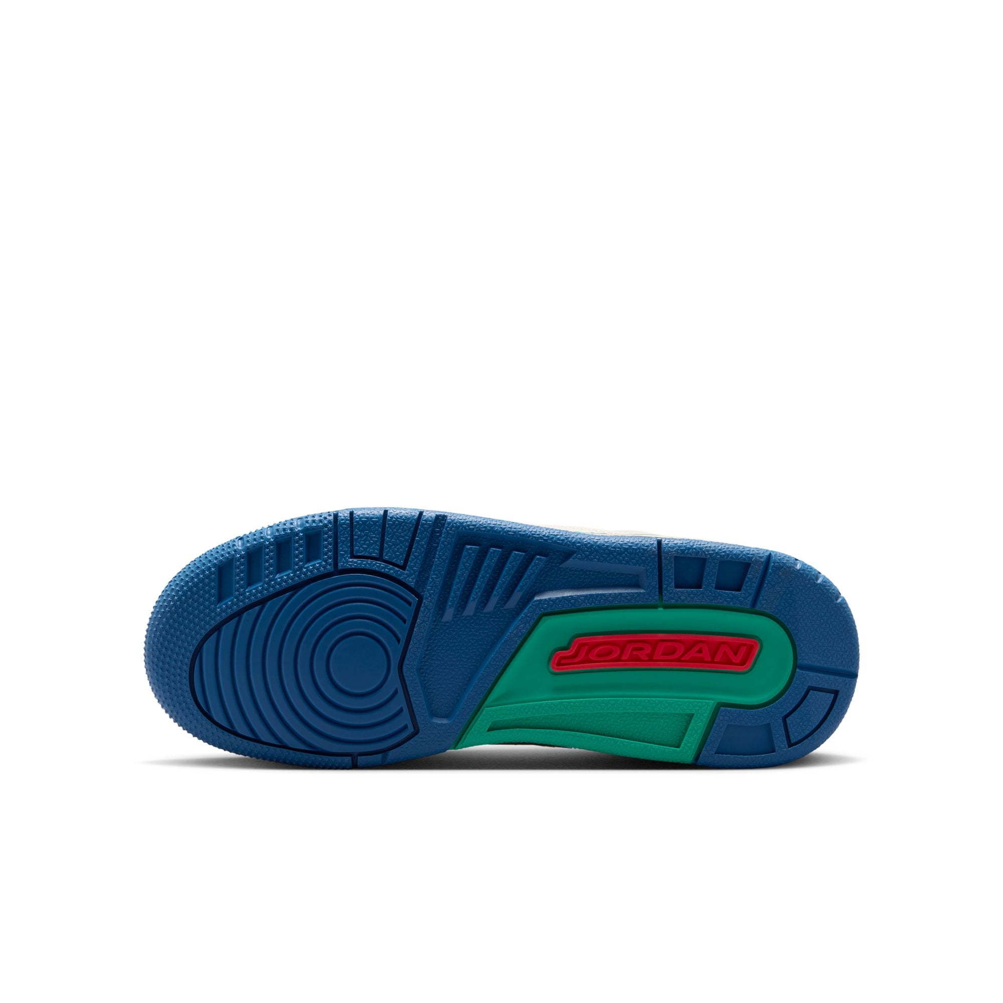 AIR JORDAN 3 RETRO 'CHALK AND TRUE BLUE' - YOUTH