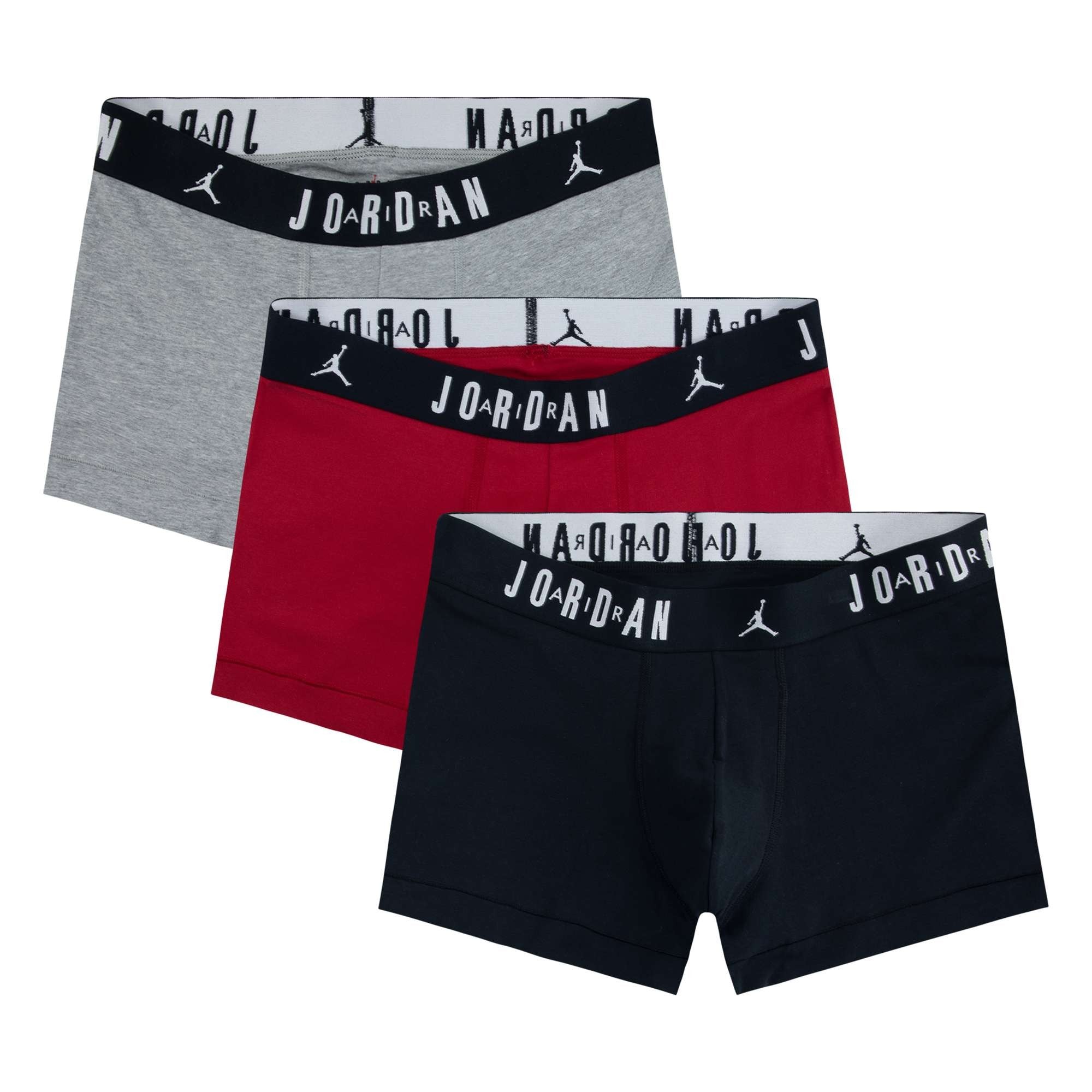 JORDAN MENS FLIGHT COTTON TRUNK - 3 PACK