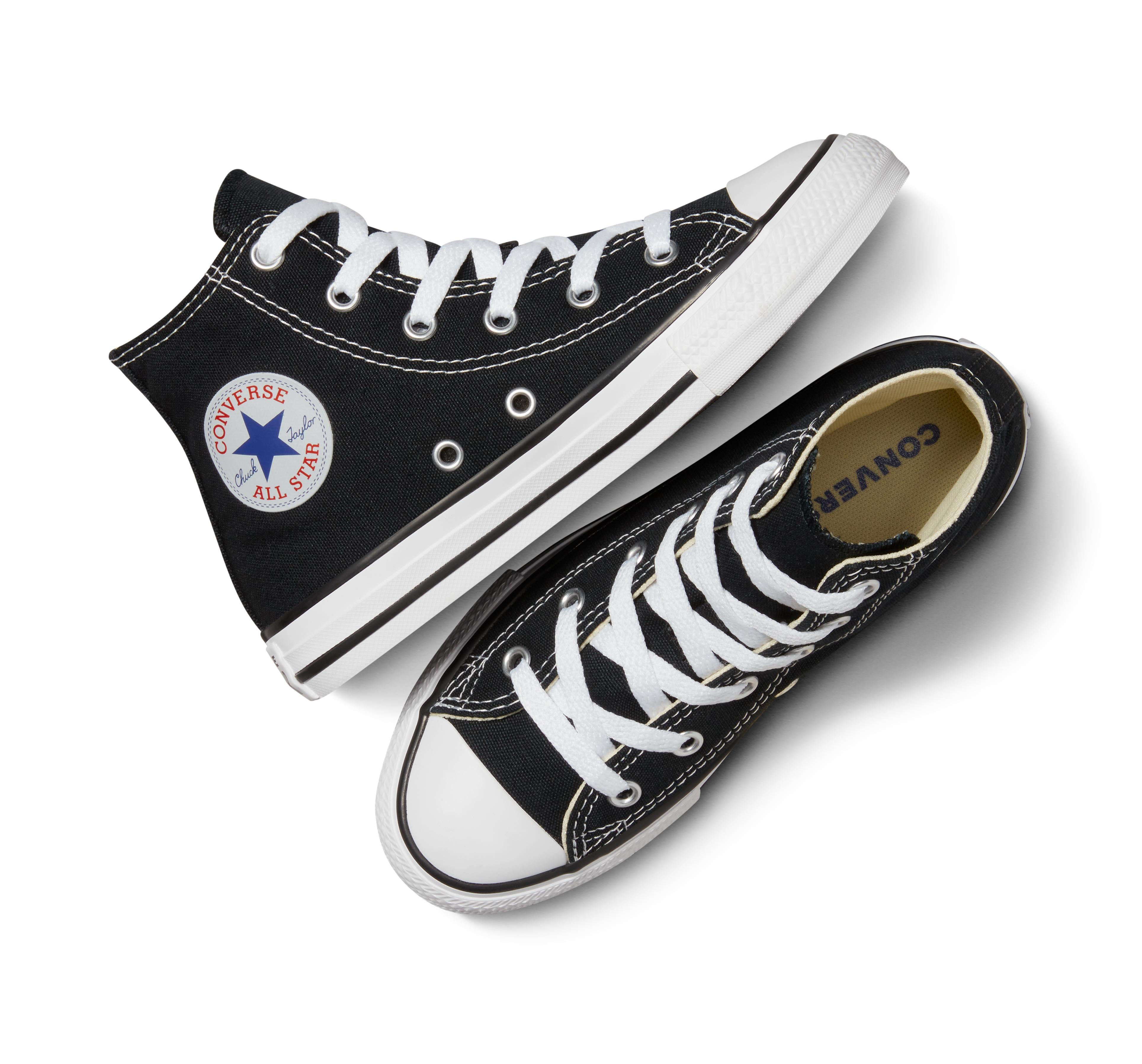 CONVERSE ALL STAR JUNIOR HIGH TOP BLACK