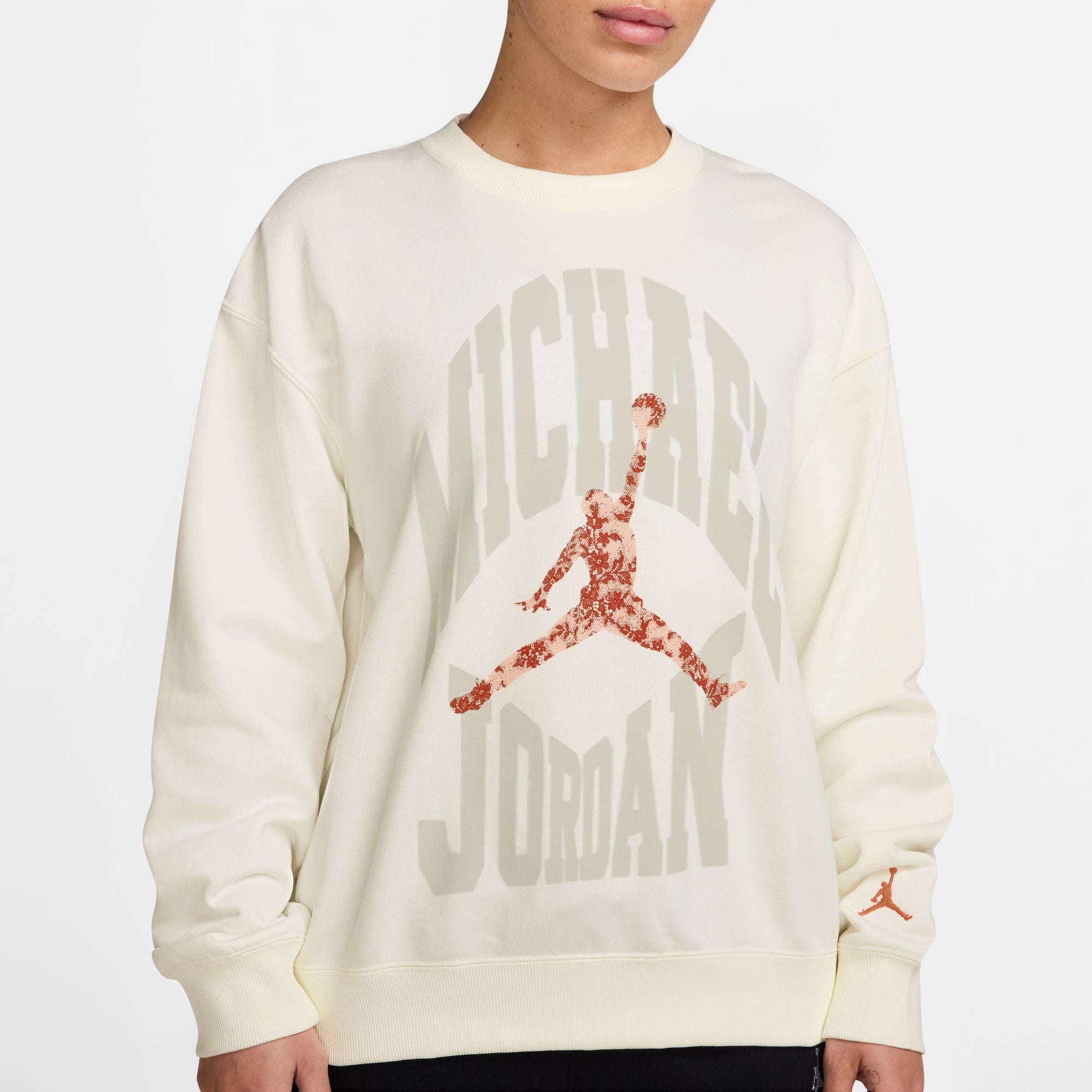JORDAN W BRK FLC FT CREW LACE
