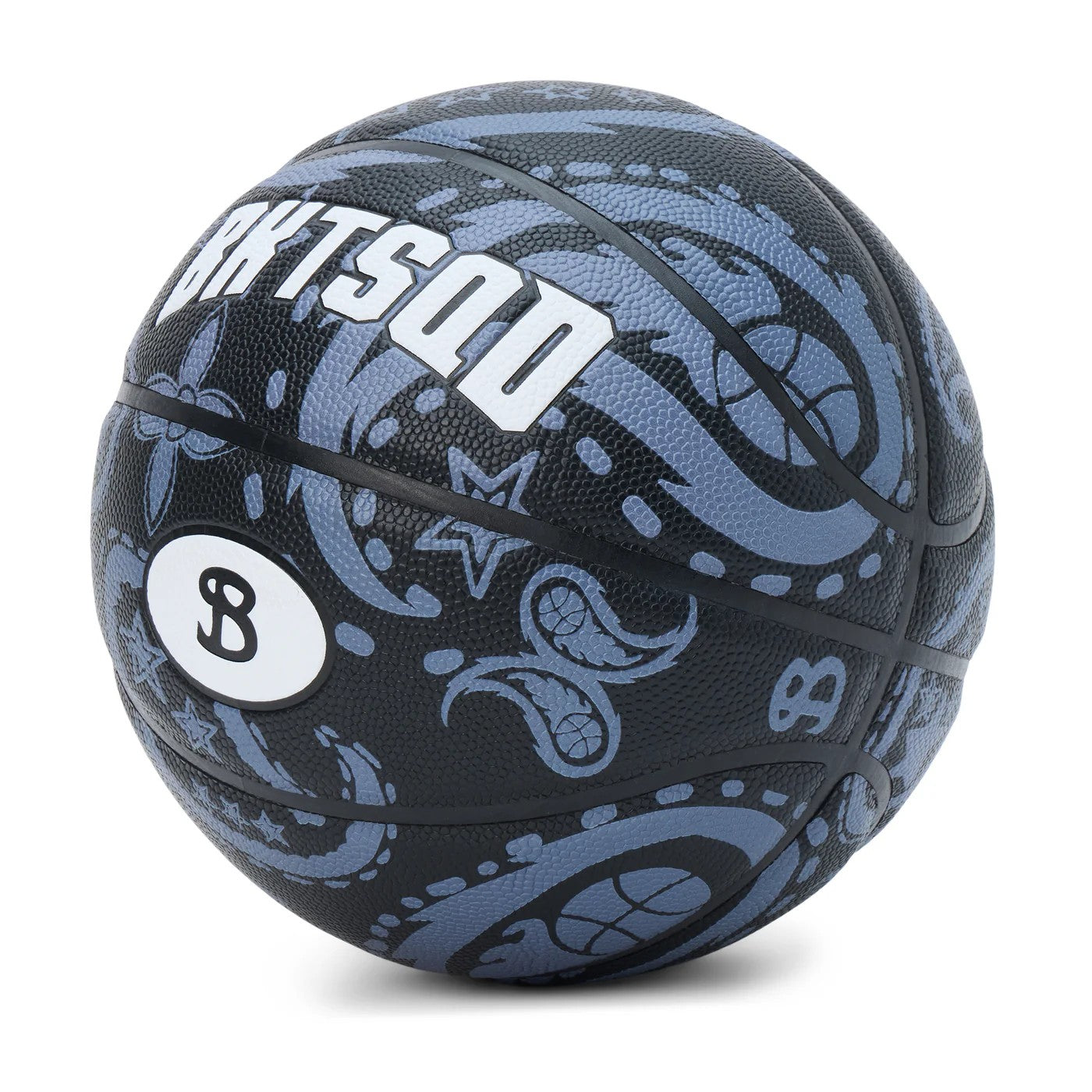BUCKET SQUAD BASKETBALL- BLACK PAISLEY