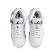 AIR JORDAN 5 RETRO OG 'WHITE METALLIC' - YOUTH