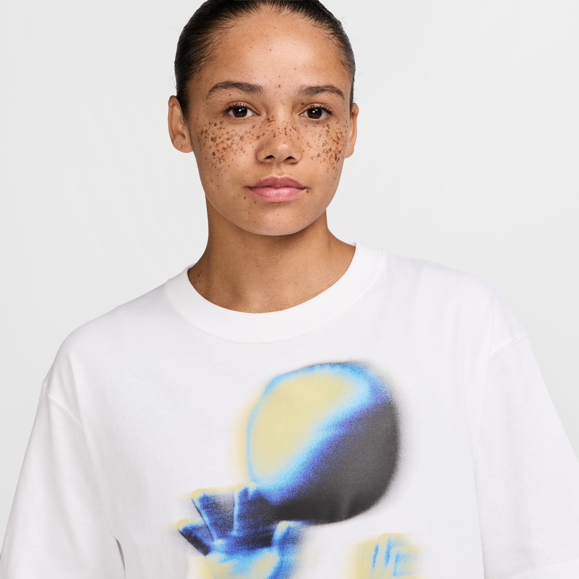 JORDAN SPORT WOMENS DRI-FIT GRAPHIC TEE