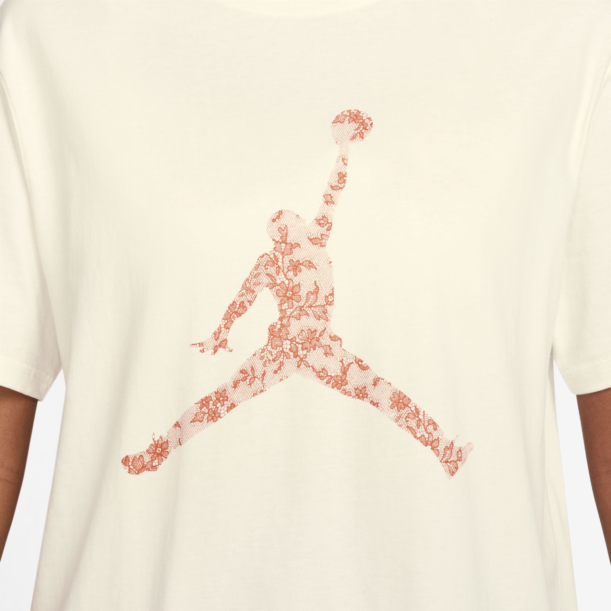 JORDAN W BRK SS GF GFX TEE LACE