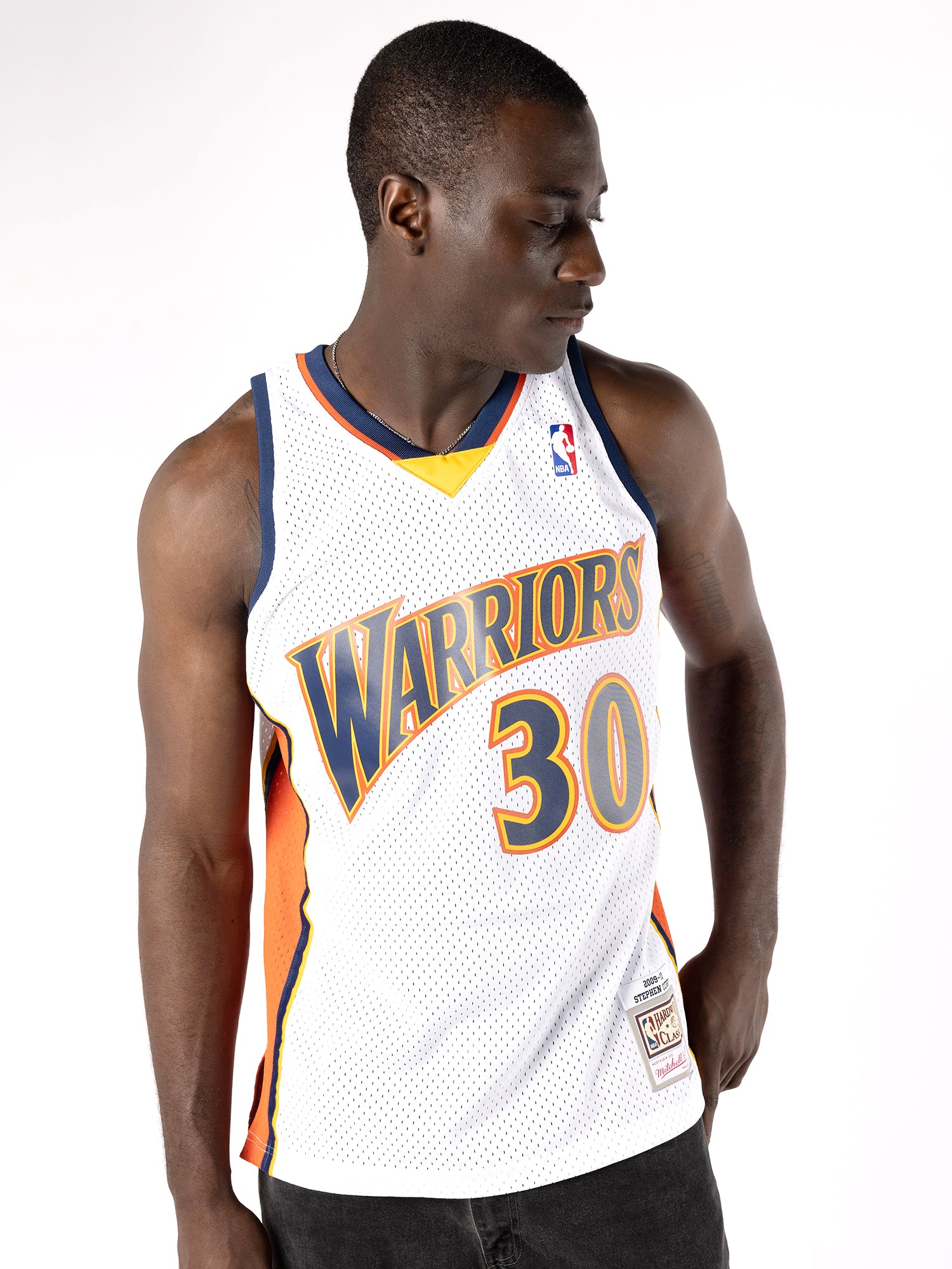 MITCHELL & NESS SWINGMAN 09 WARRIORS JERSEY - CURRY