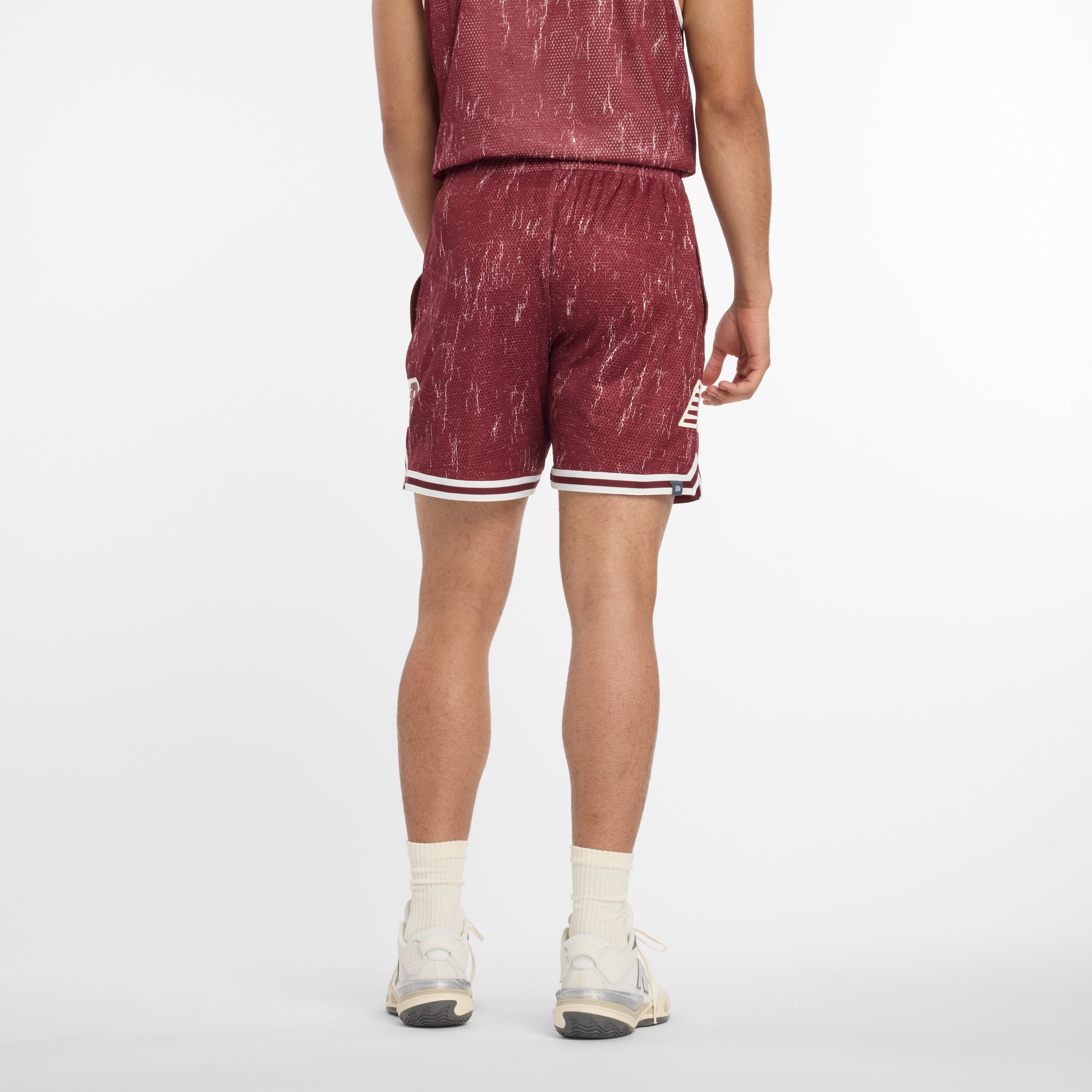 NEW BALANCE IN GAME PRINTED 7" MESH SHORT-MHB