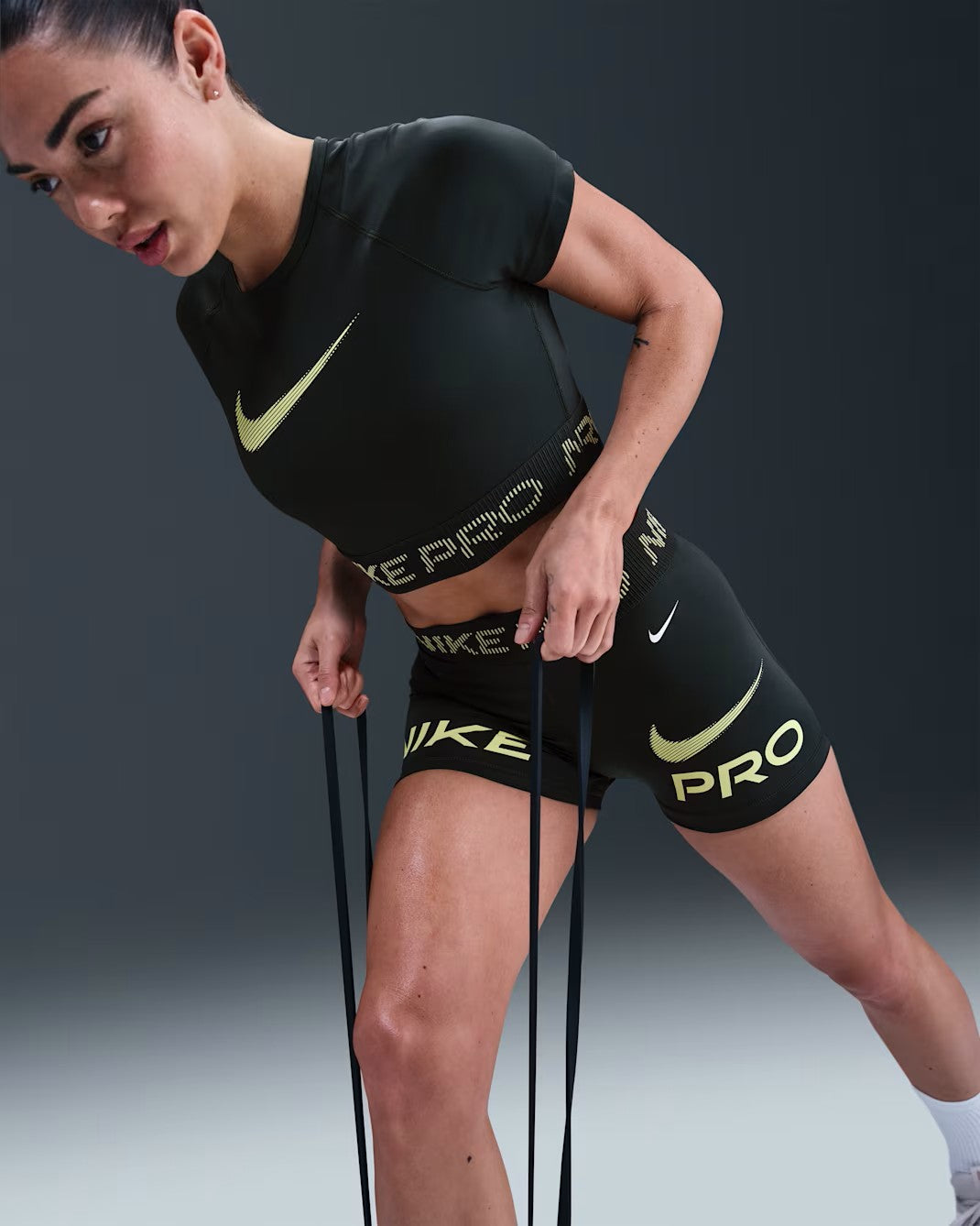 NIKE PRO WOMENS MID-RISE 365 3" SHORT