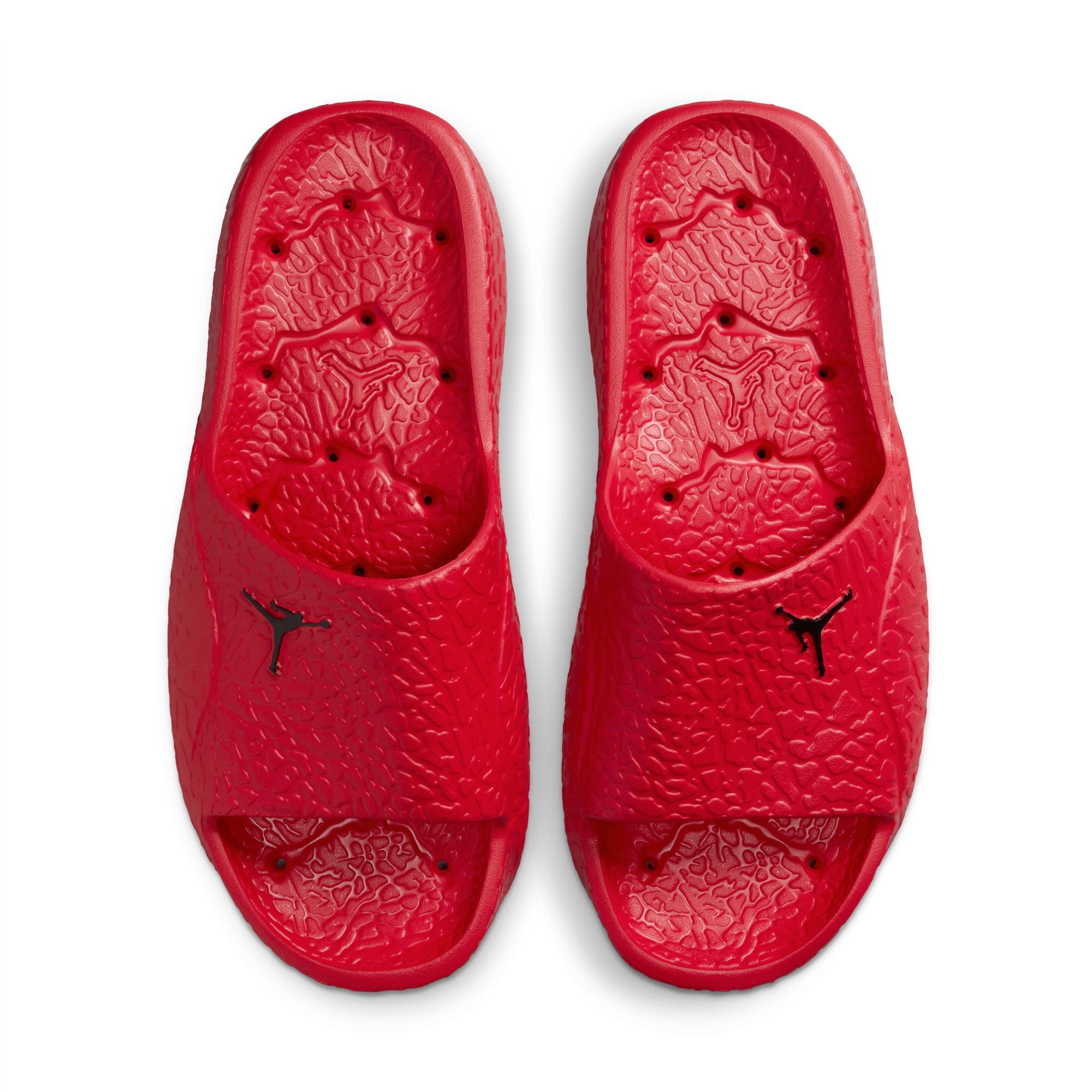 mens red jordan slides