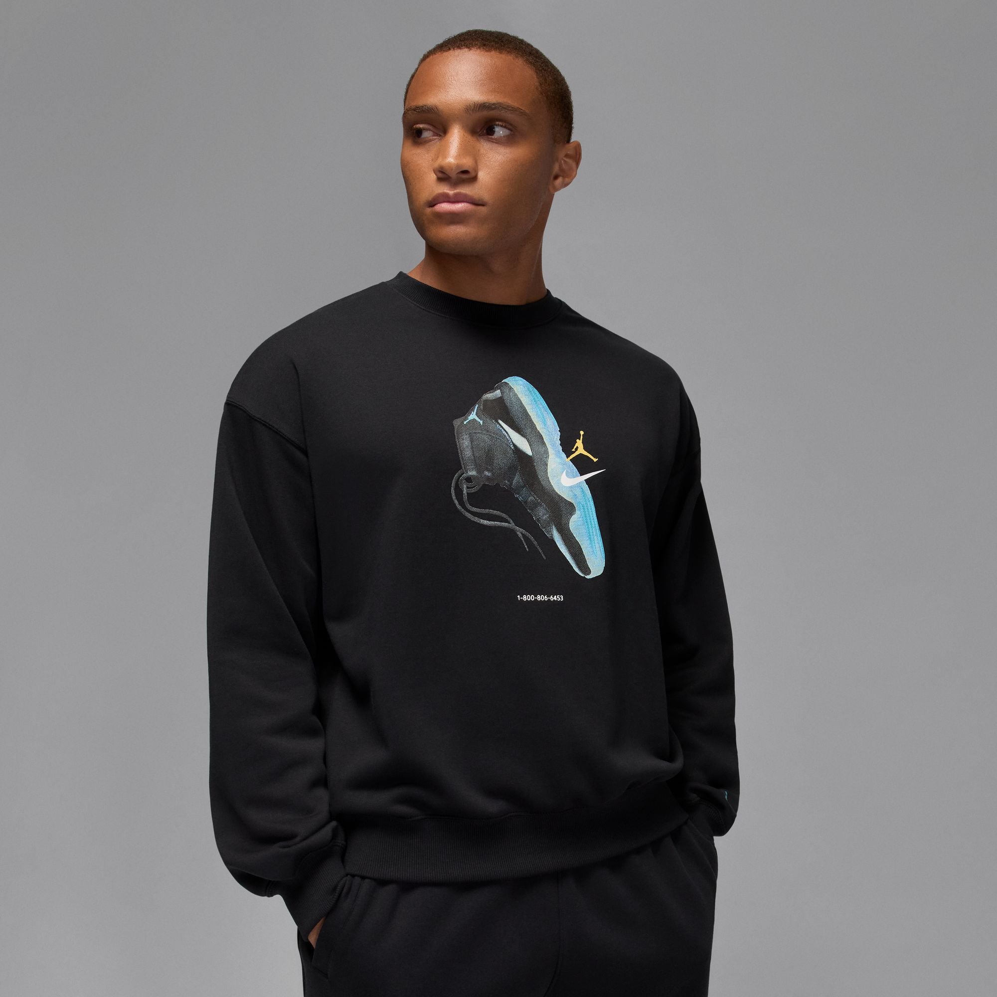 JORDAN MENS BROOKLYN AJ11 CREWNECK