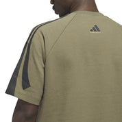 ADIDAS BASKETBALL SHORT SLEEVE SWEATSHIRT