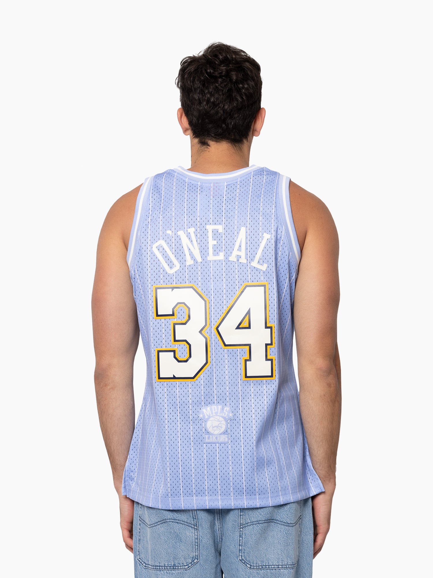 MITCHELL & NESS SWINGMAN JERSEY TIP-OFF LAKERS O'NEAL