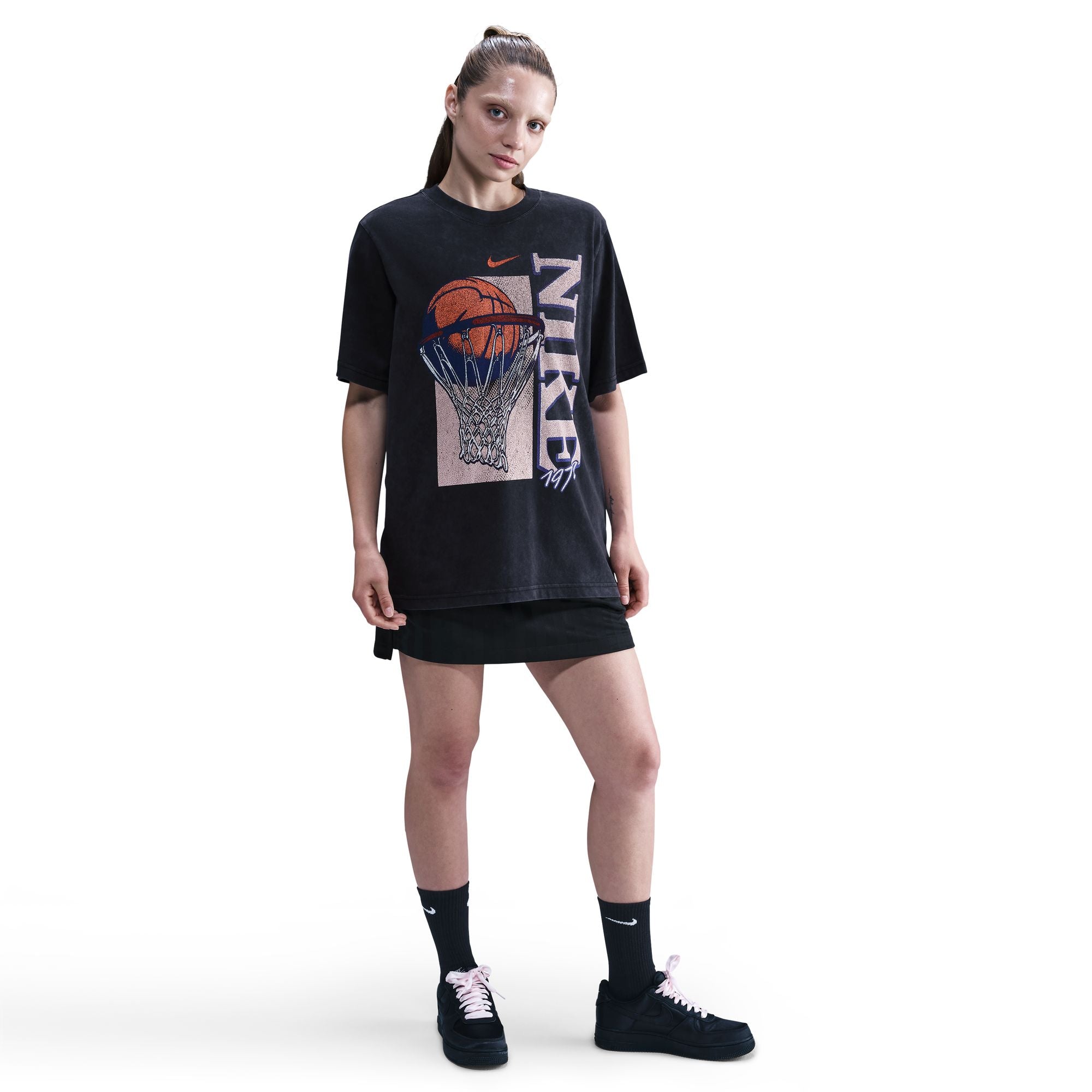 NIKE WOMENS BASKETBALL LOCKUP TEE