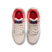 AIR JORDAN 3 RETRO 'CHALK AND TRUE BLUE' - YOUTH