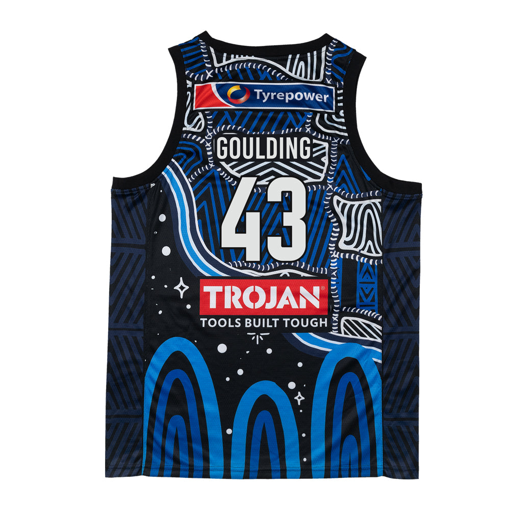 INDIGENOUS ROUND NECK JERSEY-MELBOURNE UNITED