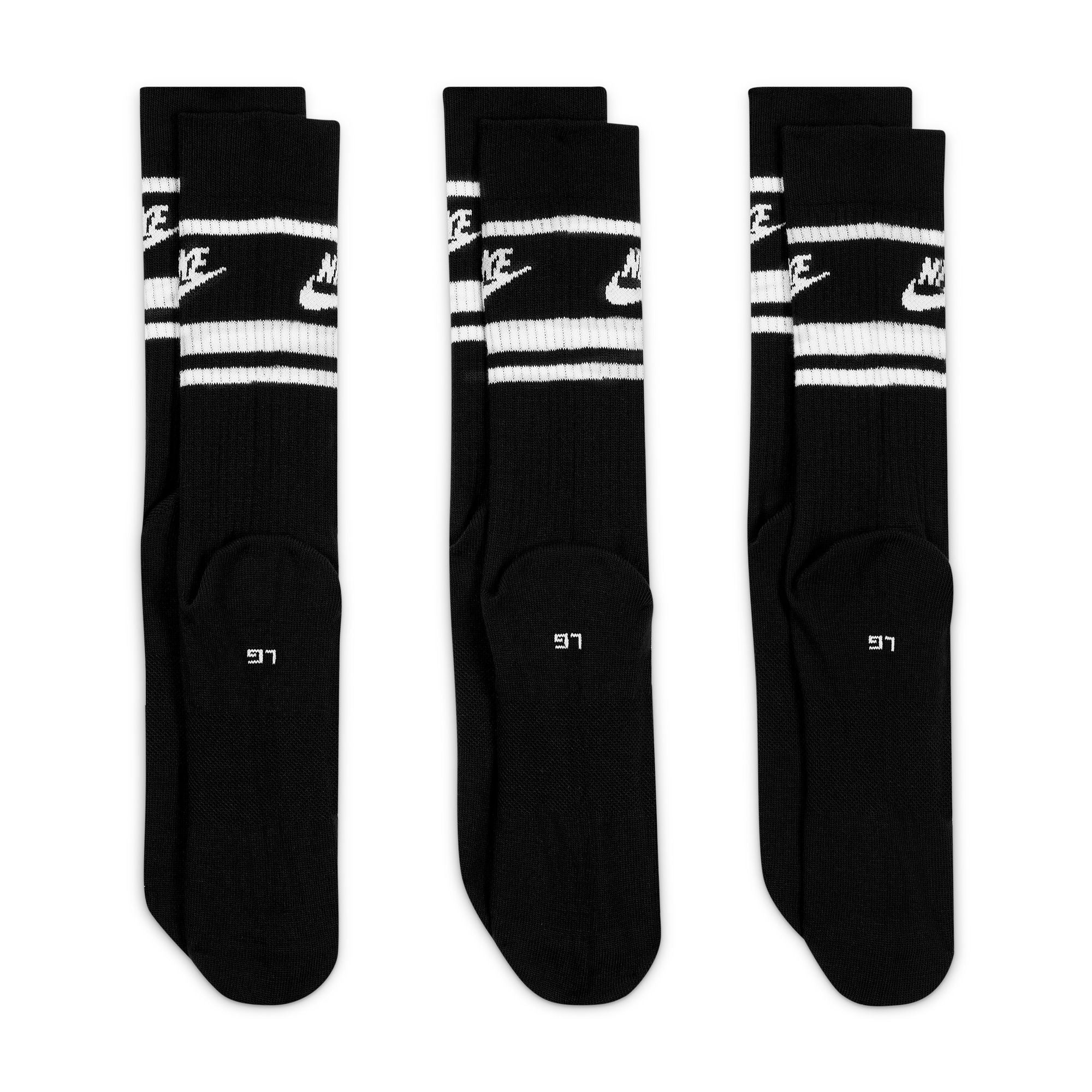 NIKE EVERYDAY ESSENTIAL CREW SOCKS 3 PACK