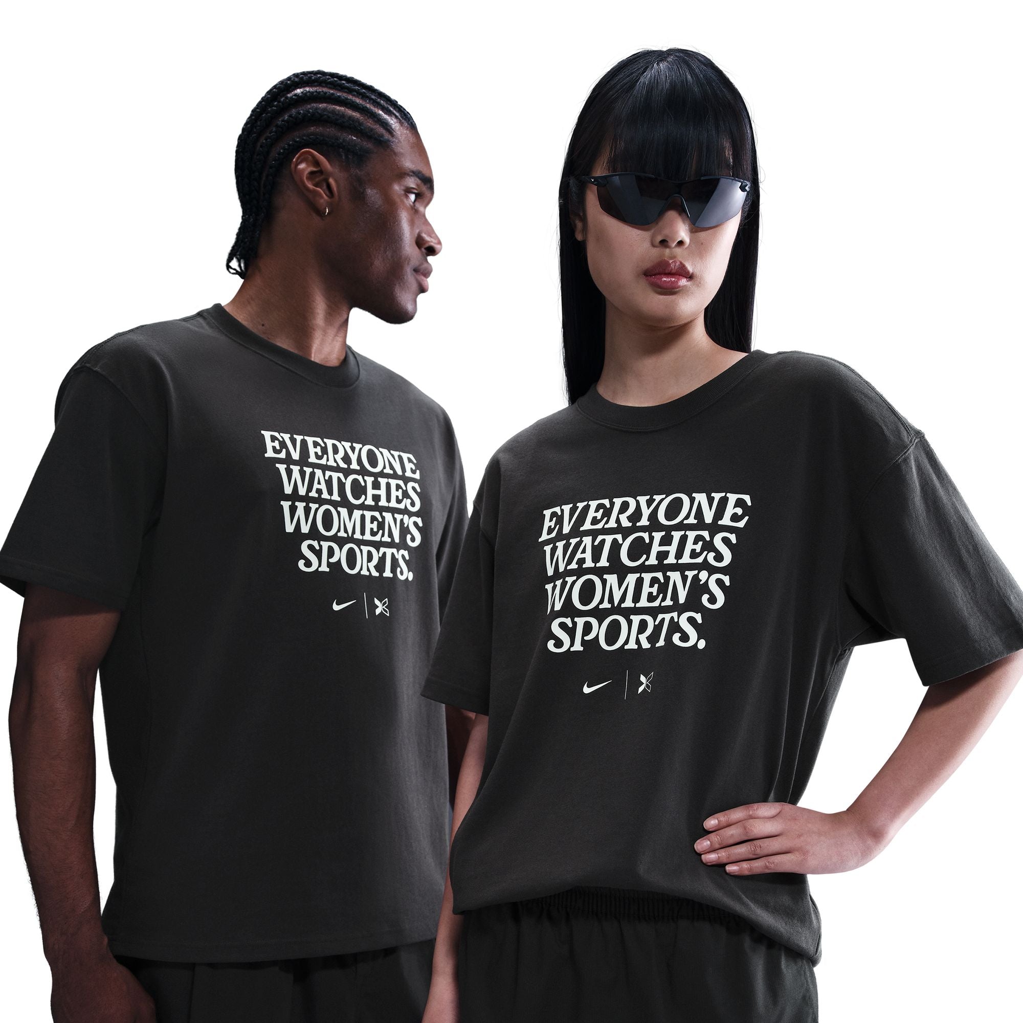 NIKE X TOGETHXR "EVERYONE WATCHES WOMENS SPORTS" TEE