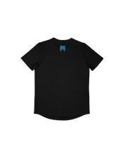 MELBOURNE UNITED YOUTH T-SHIRT-BLACK